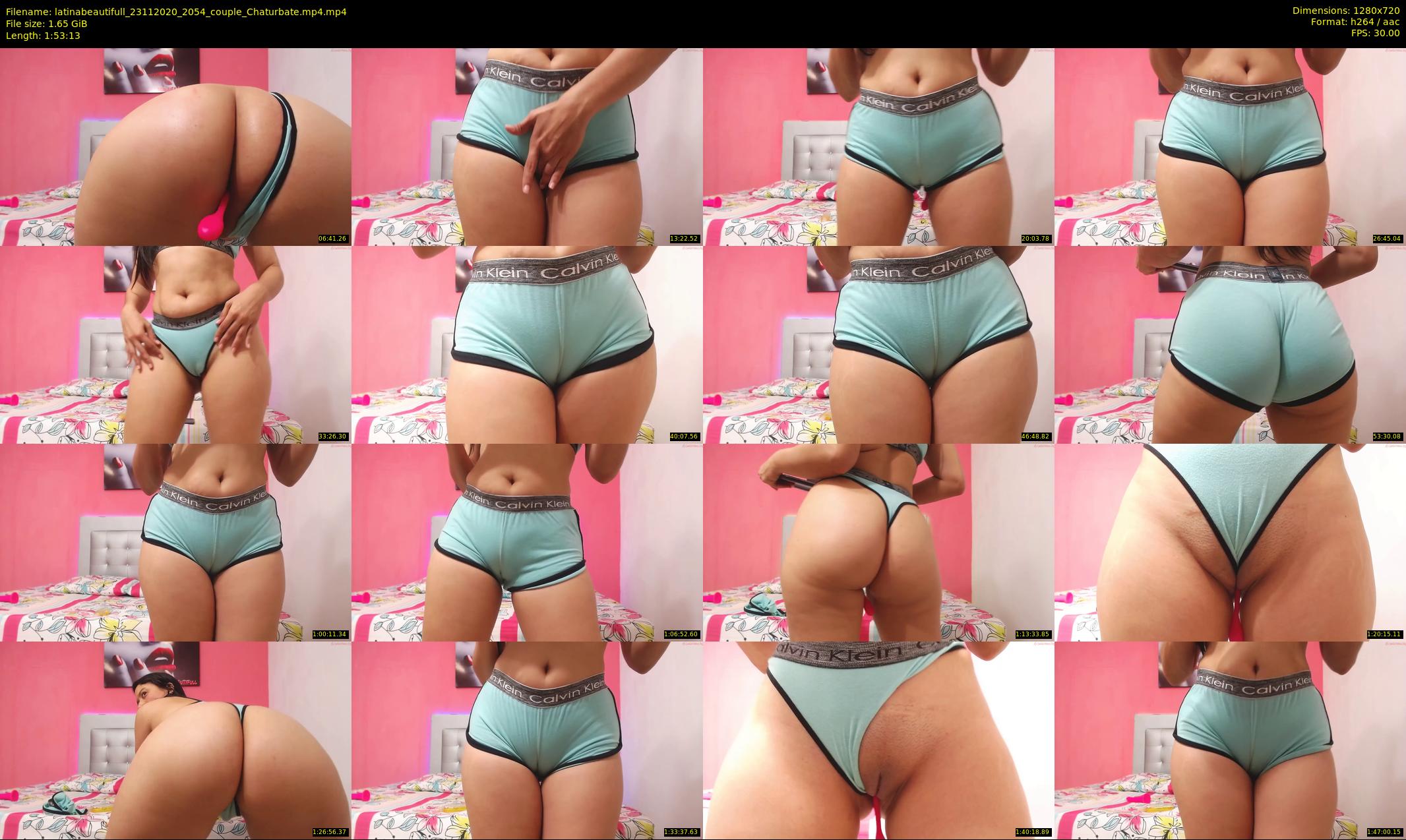latinabeautifull — 114 minute Chaturbate female cam show recording, 720p, Nov 23, 2020
