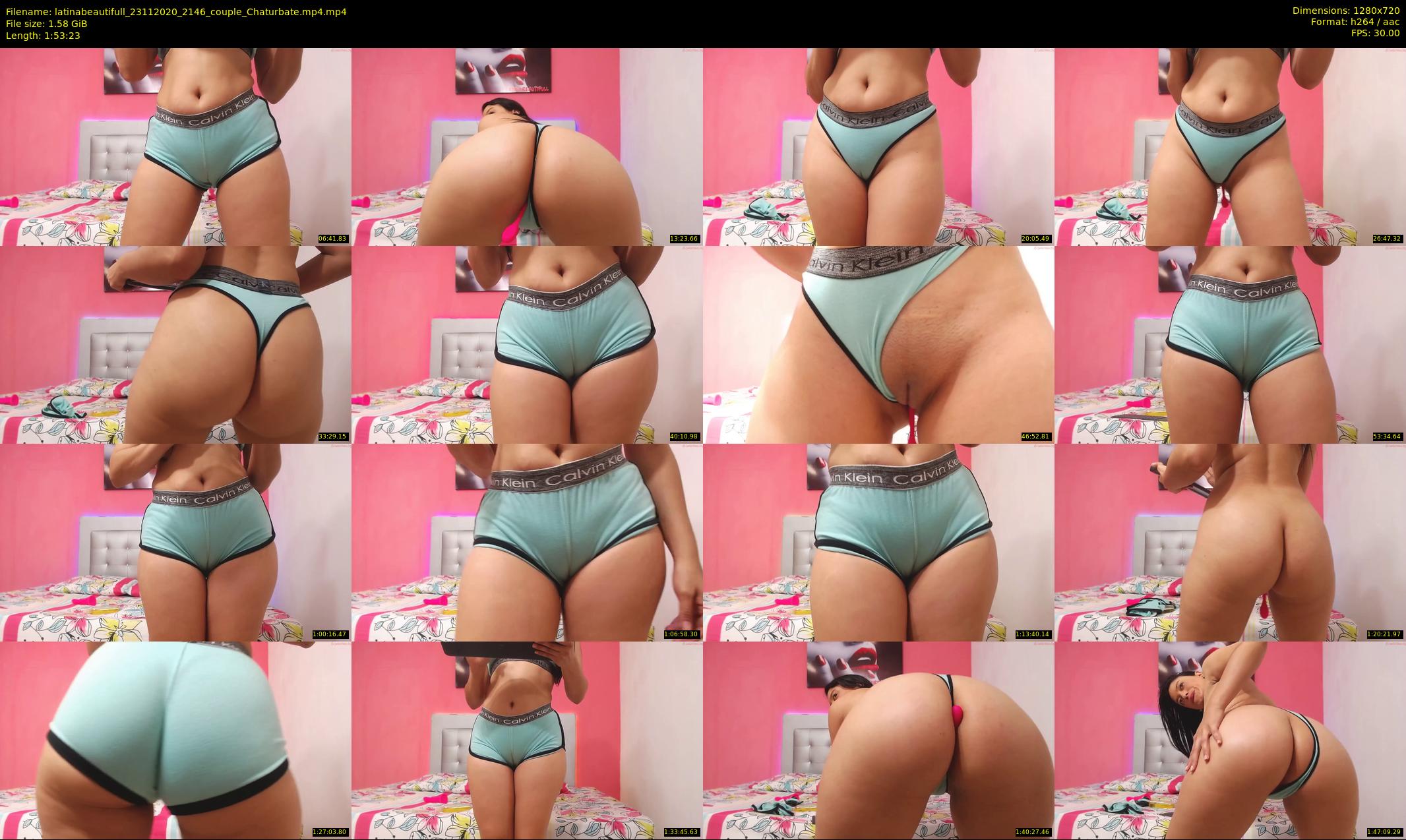 latinabeautifull — 114 minute Chaturbate female cam show recording, 720p, Nov 23, 2020