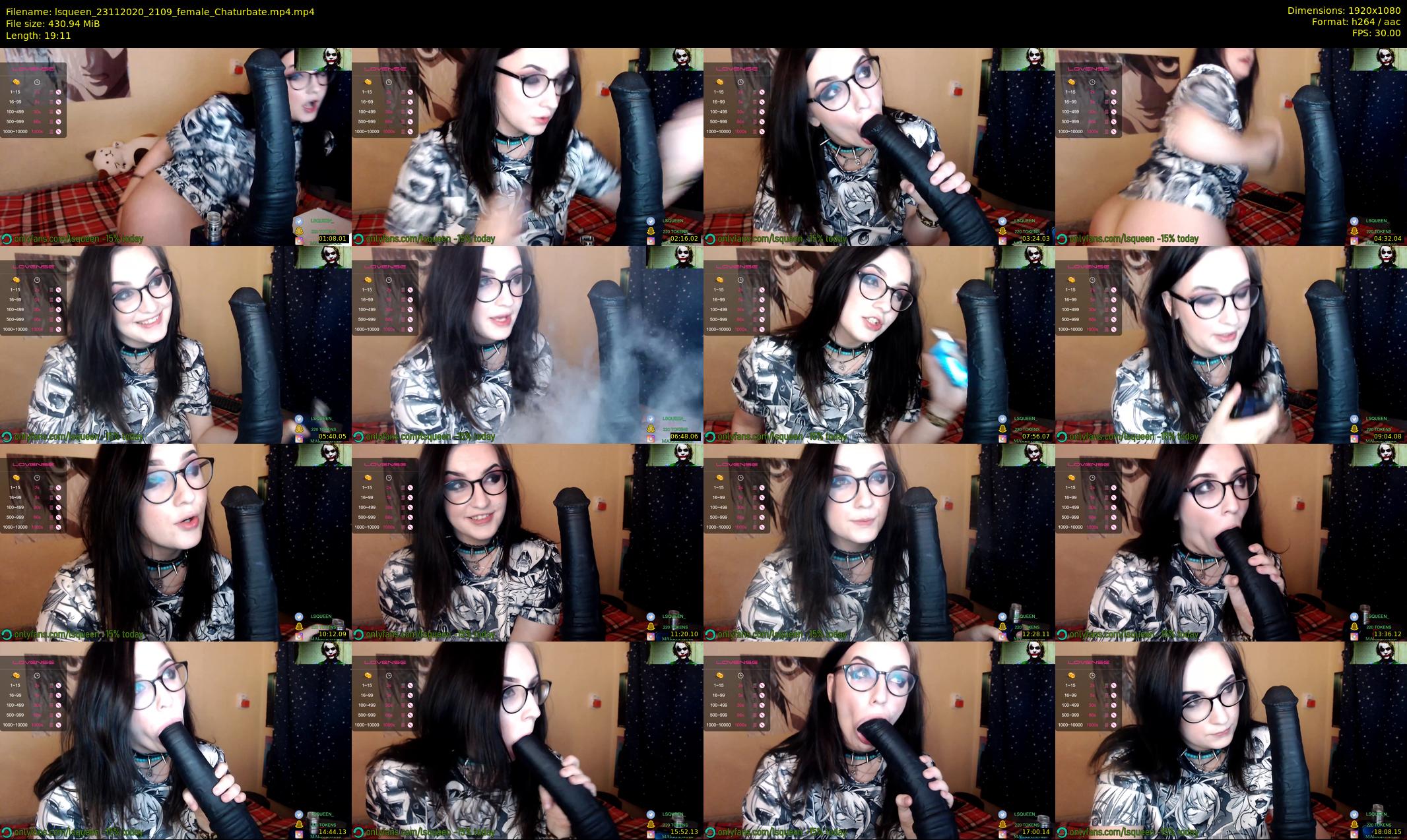 lsqueen — 20 minute Chaturbate female cam show recording, 1080p, Nov 23, 2020