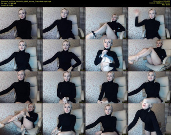 mallinia — 110 minute Chaturbate female cam show recording, 480p, Nov 23, 2020