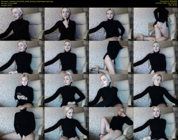 mallinia — 19 minute Chaturbate female cam show recording, 480p, Nov 23, 2020