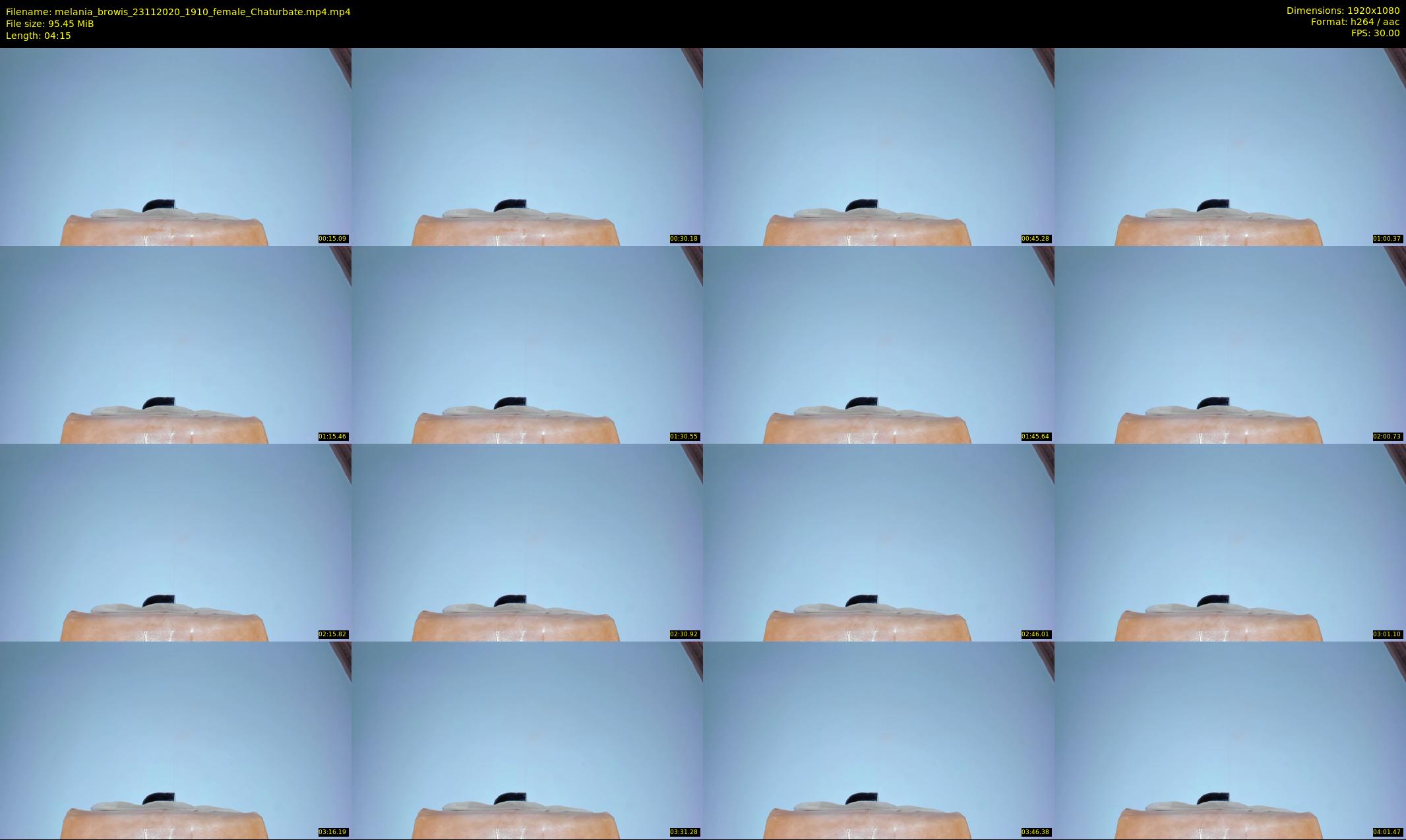 melania_browis — 5 minute Chaturbate female cam show recording, 1080p, Nov 23, 2020