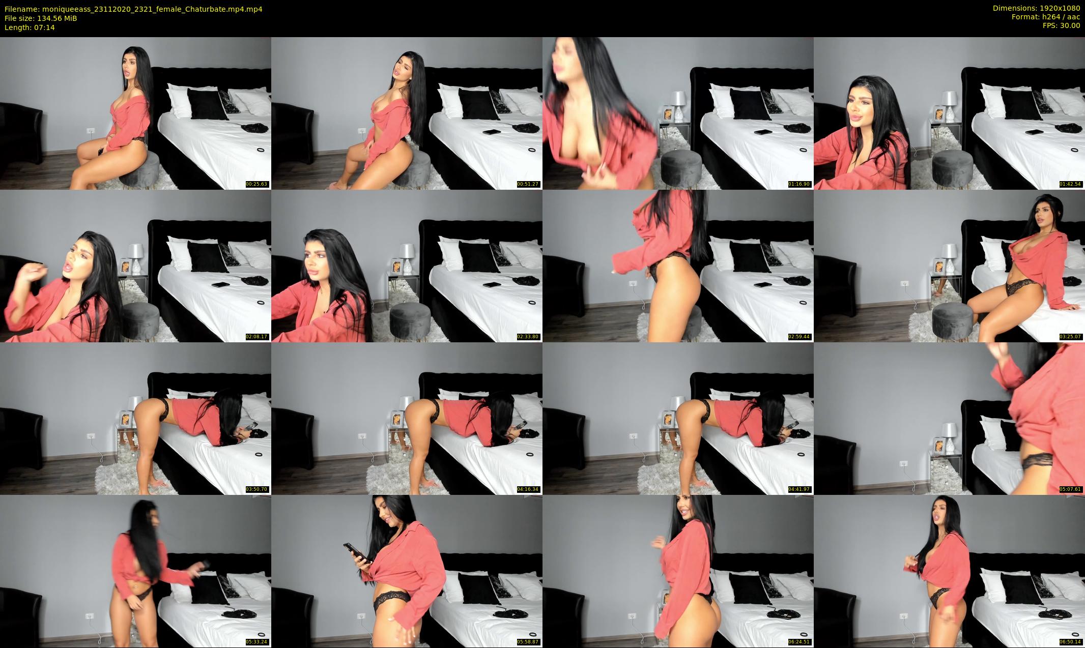 moniqueeass — 8 minute Chaturbate female cam show recording, 1080p, Nov 23, 2020