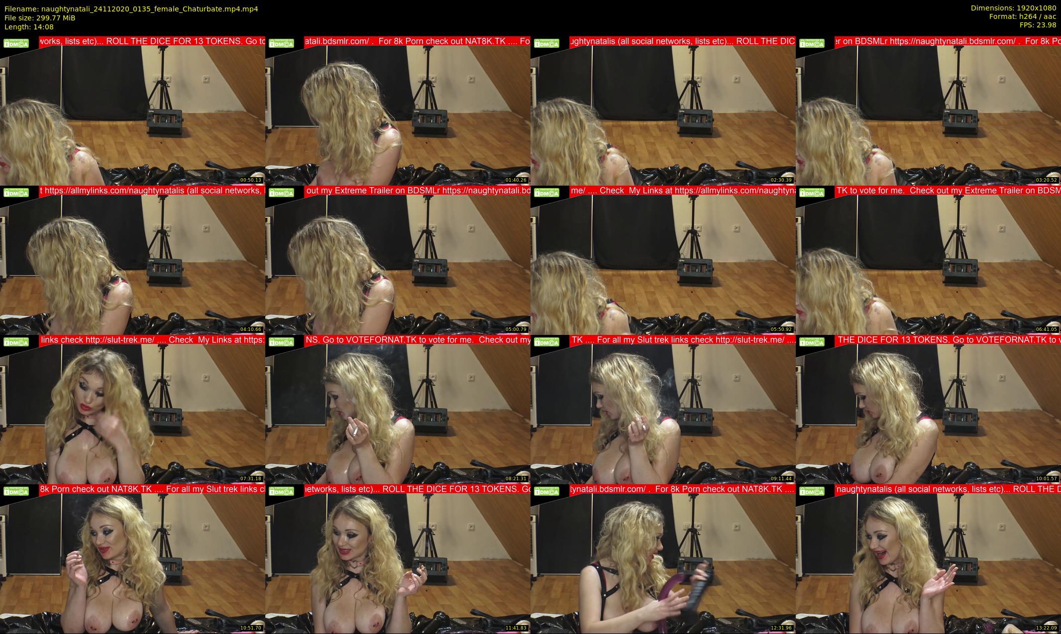 naughtynatali — 15 minute Chaturbate female cam show recording, 1080p, Nov 24, 2020
