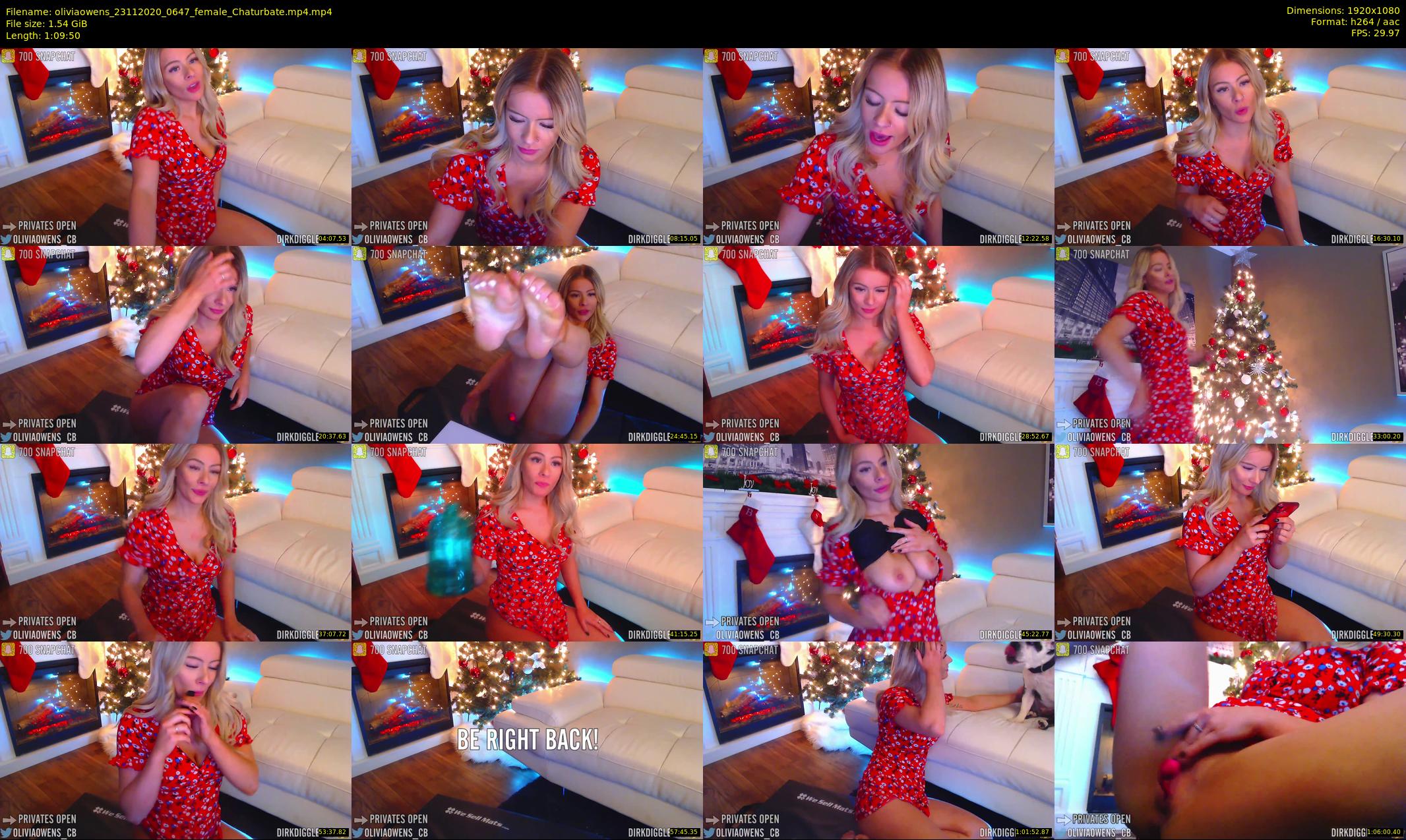 oliviaowens — 70 minute Chaturbate female cam show recording, 1080p, Nov 23, 2020