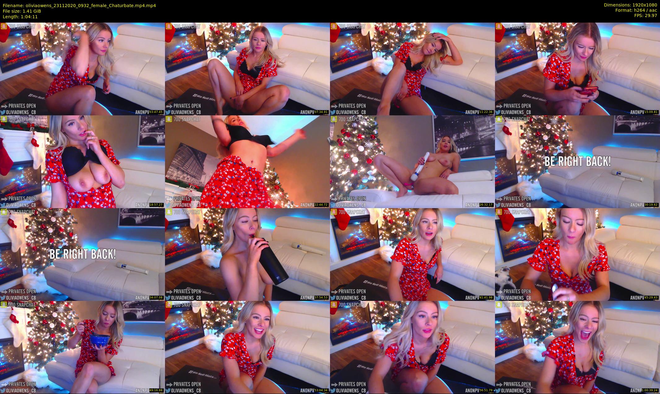 oliviaowens — 65 minute Chaturbate female cam show recording, 1080p, Nov 23, 2020