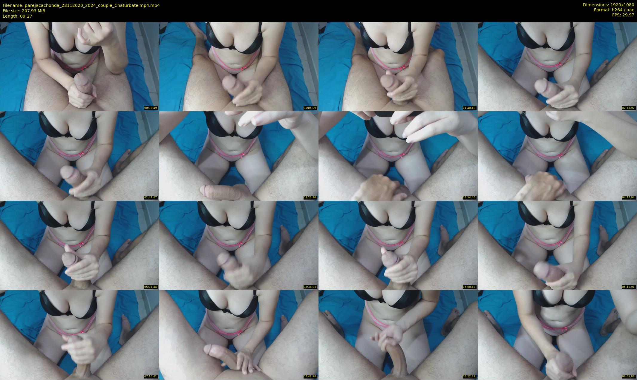 parejacachonda — 10 minute Chaturbate couple cam show recording, 1080p, Nov 23, 2020