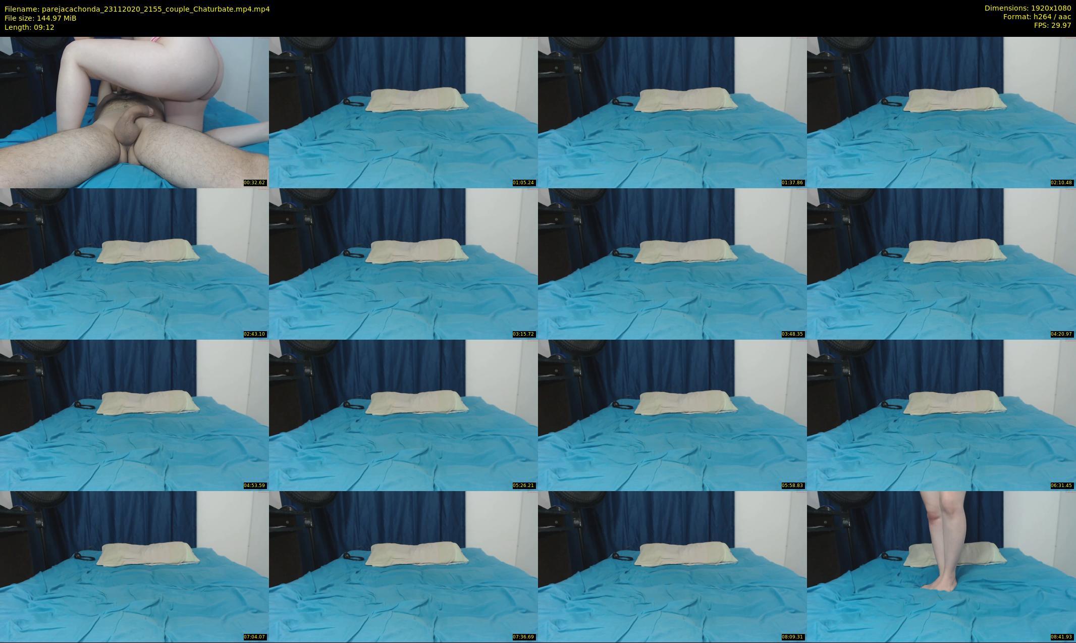 parejacachonda — 10 minute Chaturbate couple cam show recording, 1080p, Nov 23, 2020
