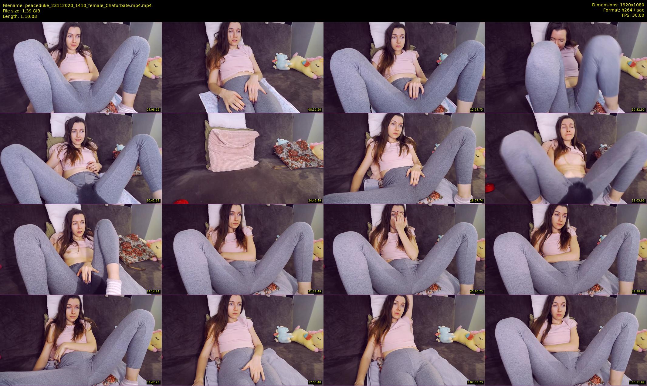 peaceduke — 71 minute Chaturbate female cam show recording, 1080p, Nov 23, 2020