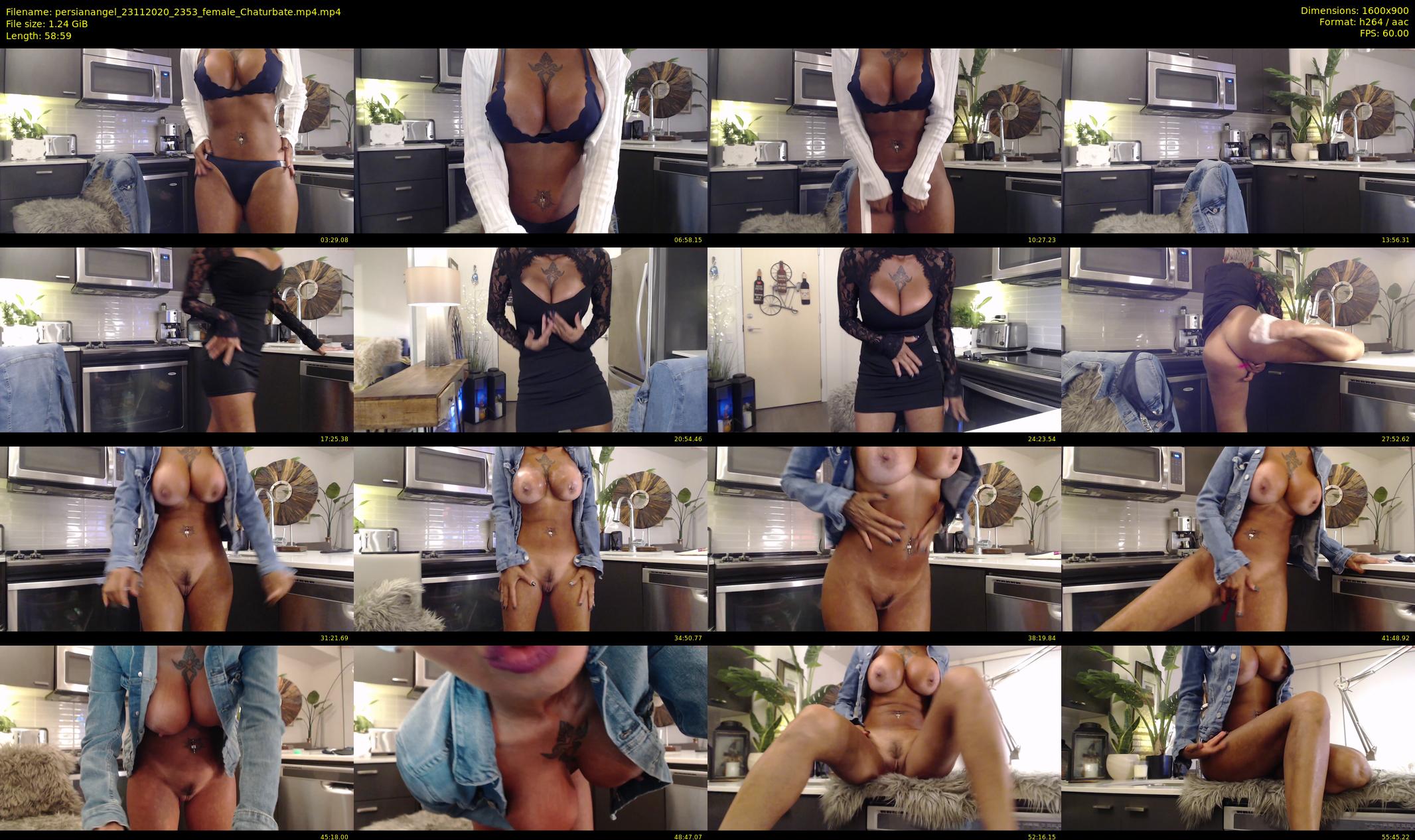 persianangel — 59 minute Chaturbate female cam show recording, 720p, Nov 23, 2020