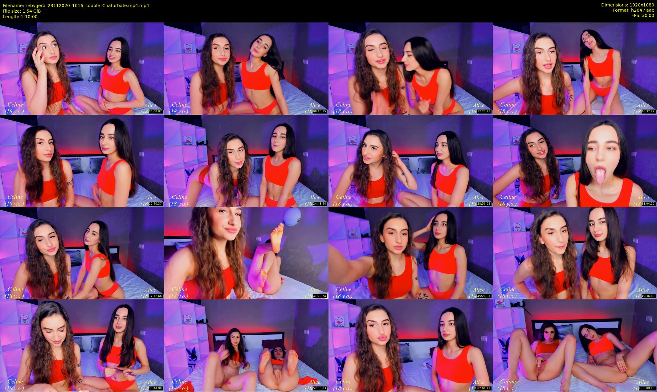 rebygera — 70 minute Chaturbate couple cam show recording, 1080p, Nov 23, 2020