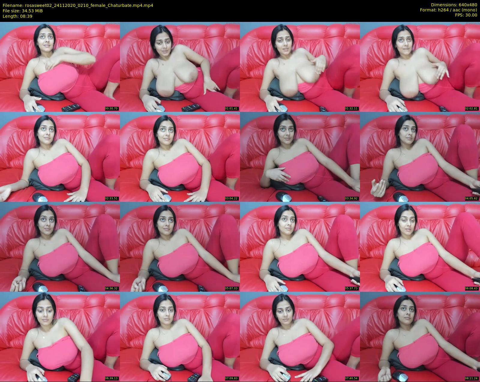 rosasweet02 — 9 minute Chaturbate female cam show recording, 480p, Nov 24, 2020