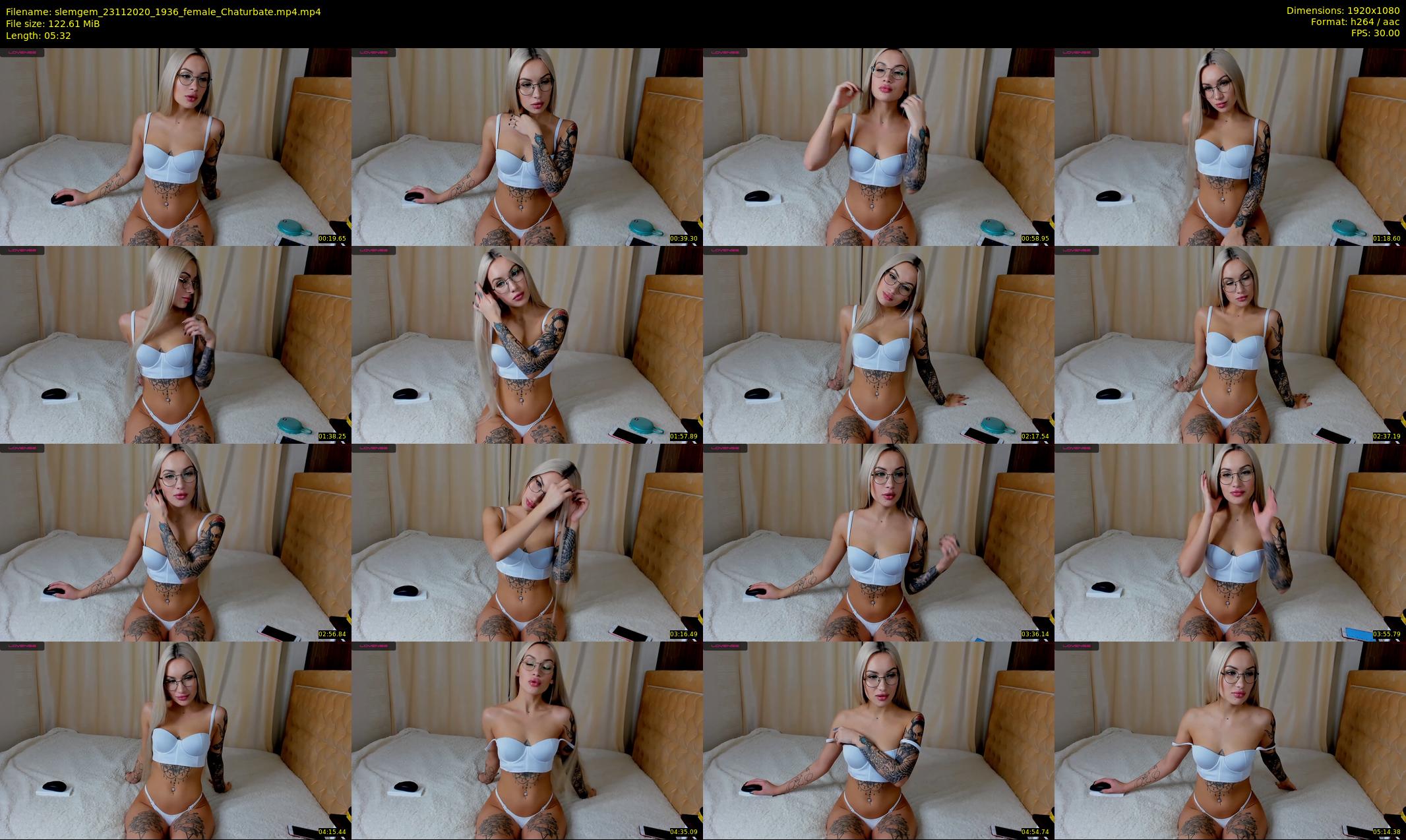 slemgem — 6 minute Chaturbate couple cam show recording, 1080p, Nov 23, 2020