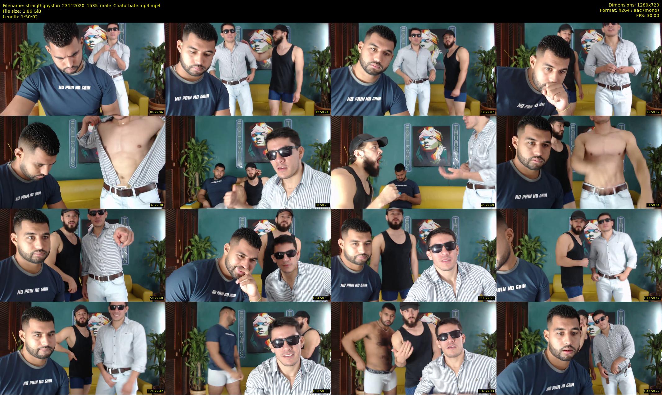 straigthguysfun — 111 minute Chaturbate male cam show recording, 720p, Nov 23, 2020
