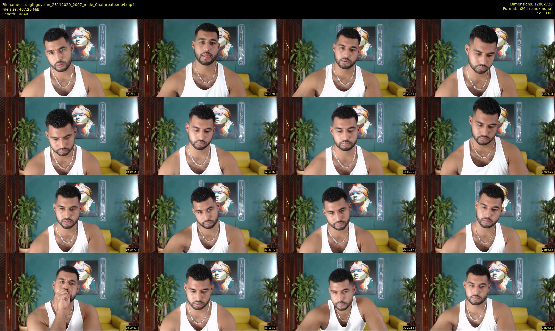 straigthguysfun — 37 minute Chaturbate male cam show recording, 720p, Nov 23, 2020