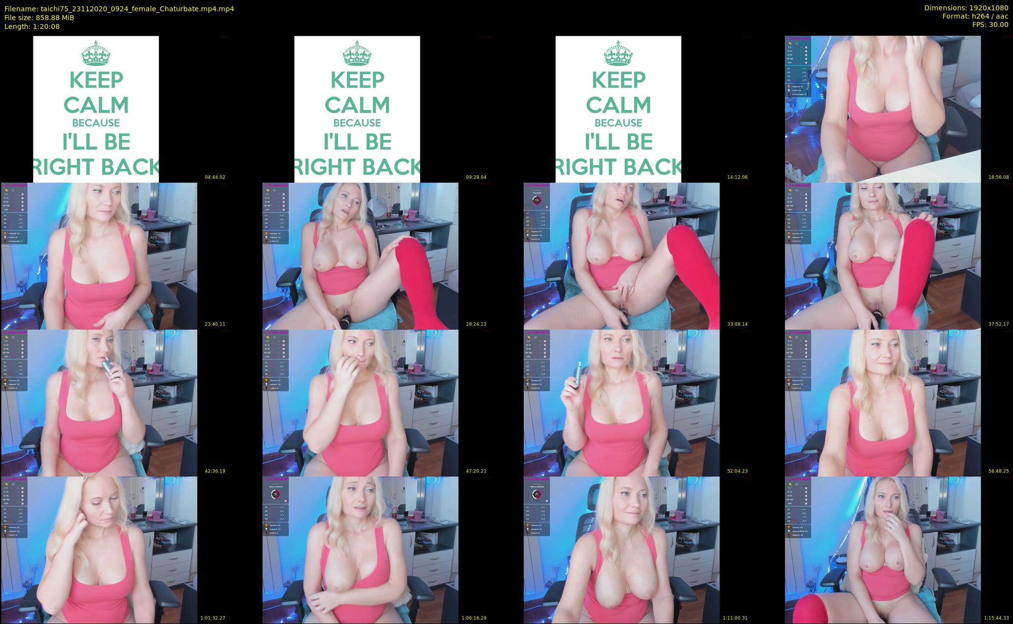 taichi75 — 81 minute Chaturbate female cam show recording, 1080p, Nov 23, 2020