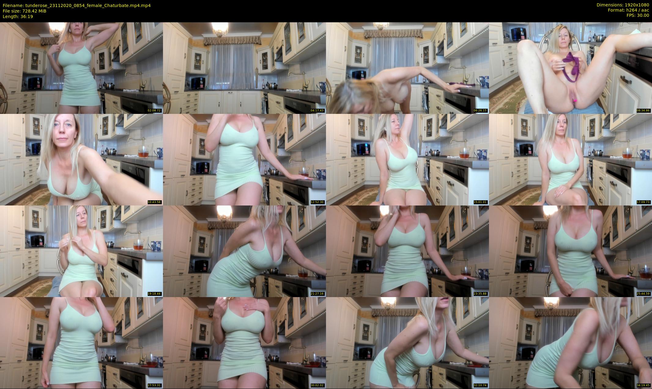 tunderose — 37 minute Chaturbate female cam show recording, 1080p, Nov 23, 2020