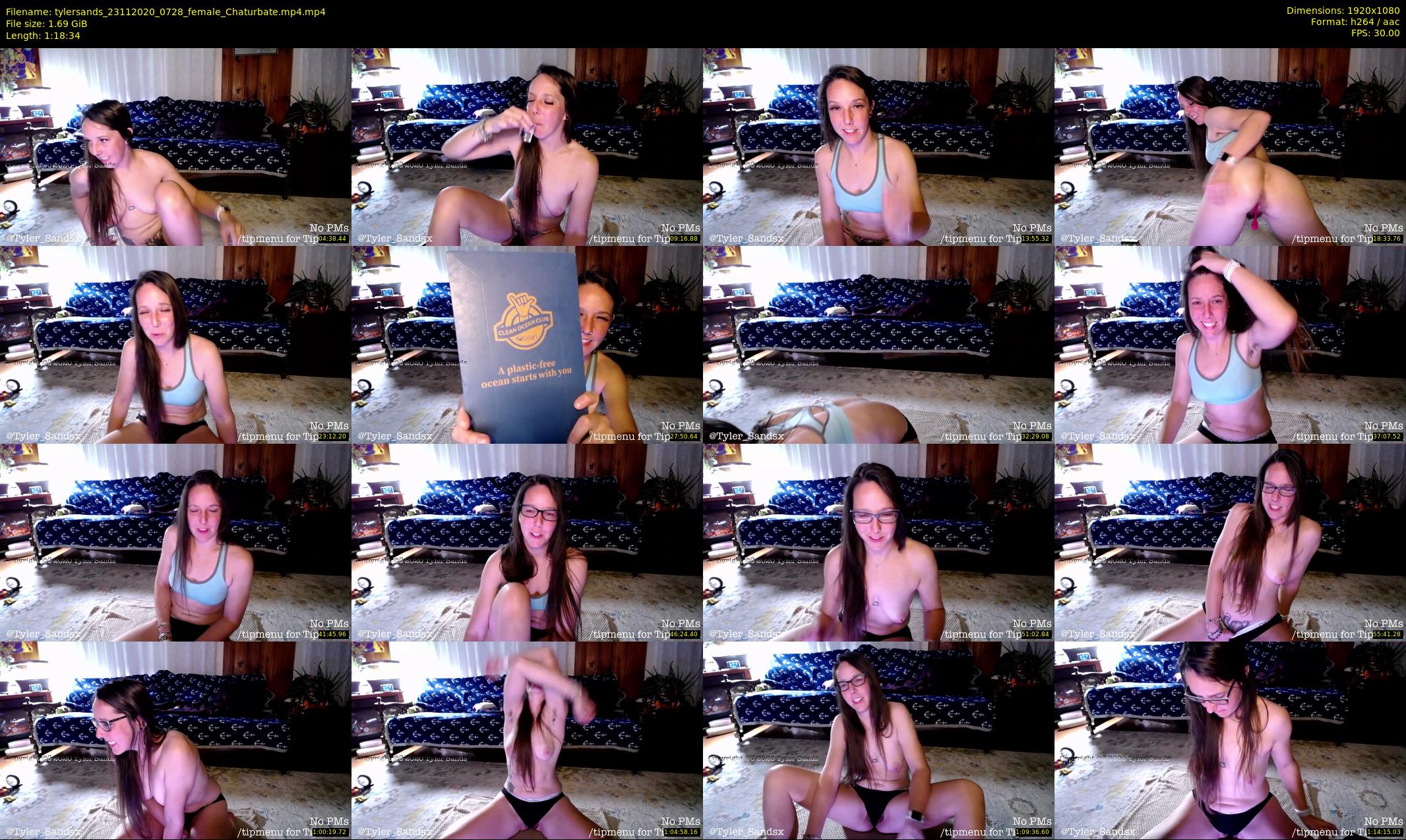 tylersands — 79 minute Chaturbate female cam show recording, 1080p, Nov 23, 2020