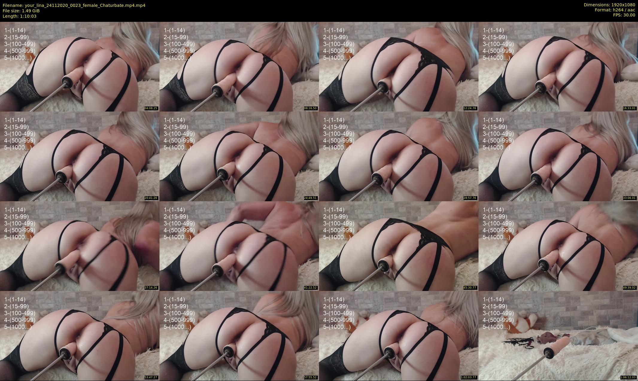 your_lina — 71 minute Chaturbate female cam show recording, 1080p, Nov 24, 2020