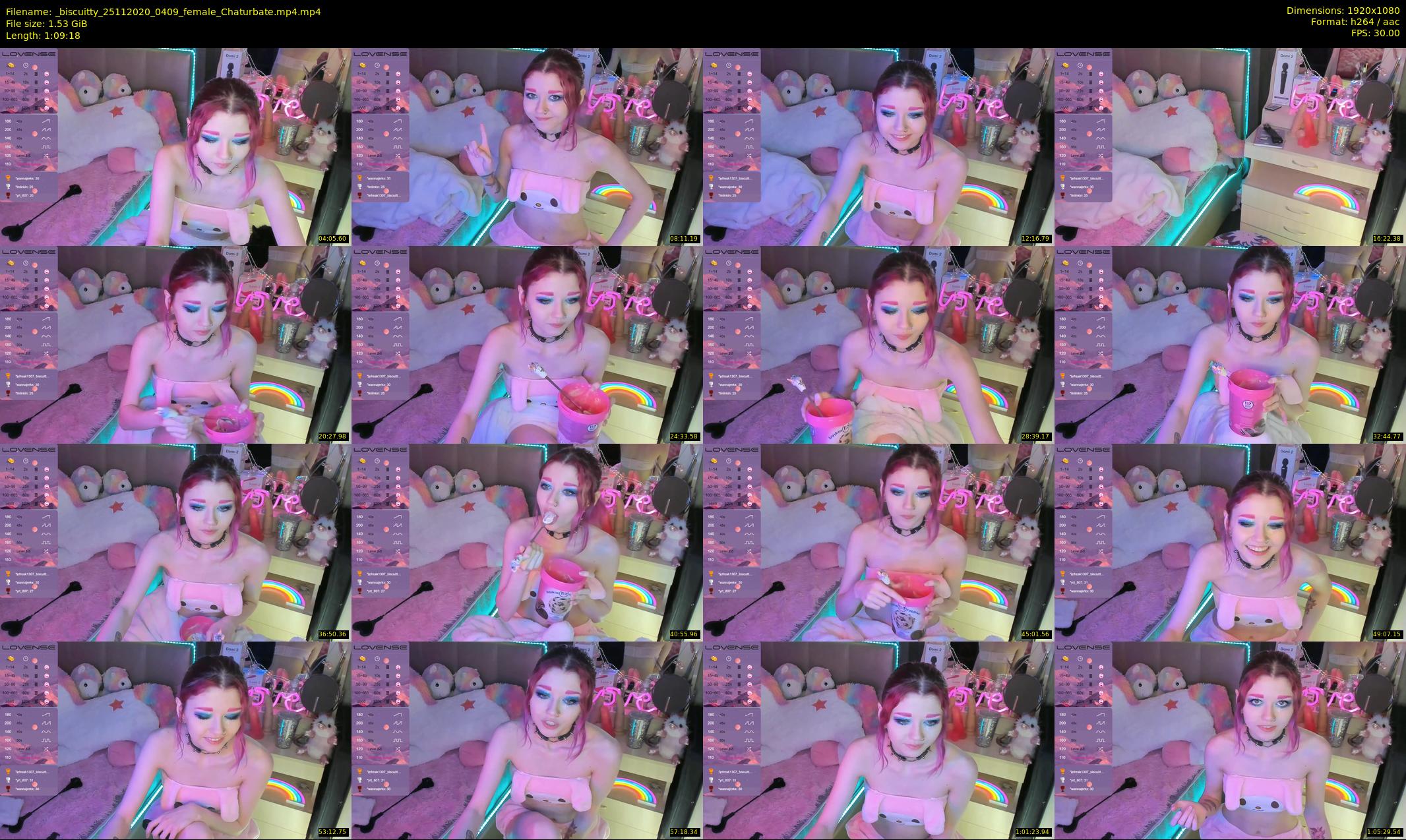 _biscuitty — 70 minute Chaturbate female cam show recording, 1080p, Nov 25, 2020