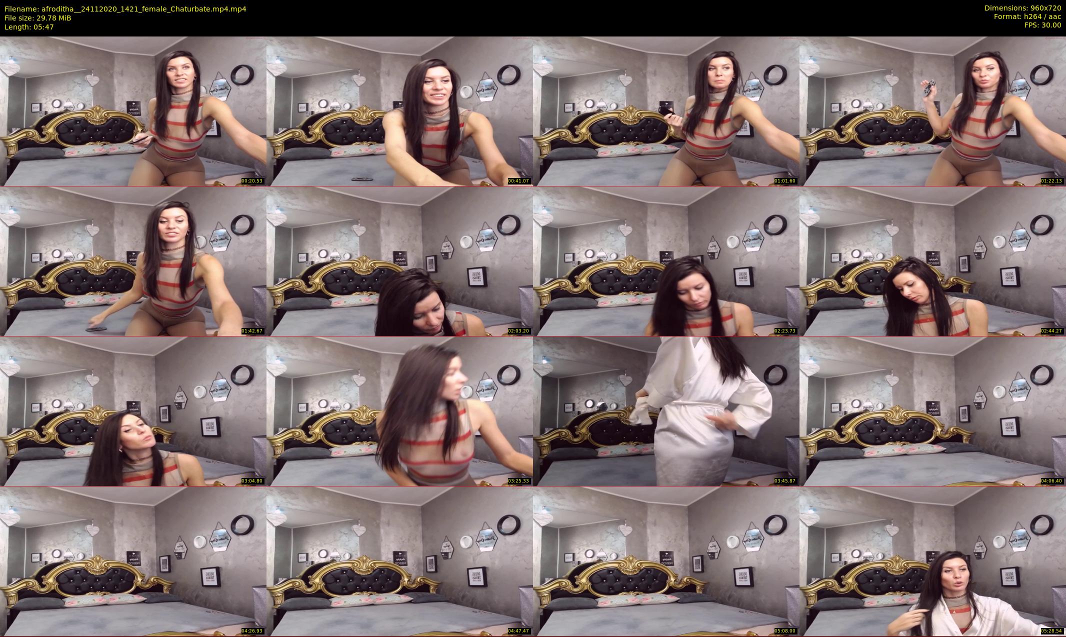 afroditha_ — 6 minute Chaturbate female cam show recording, 720p, Nov 24, 2020