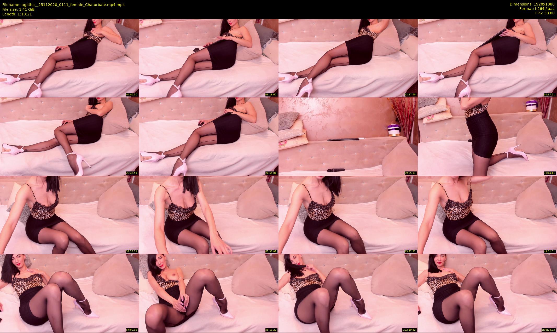 agatha_ — 71 minute Chaturbate female cam show recording, 1080p, Nov 25, 2020