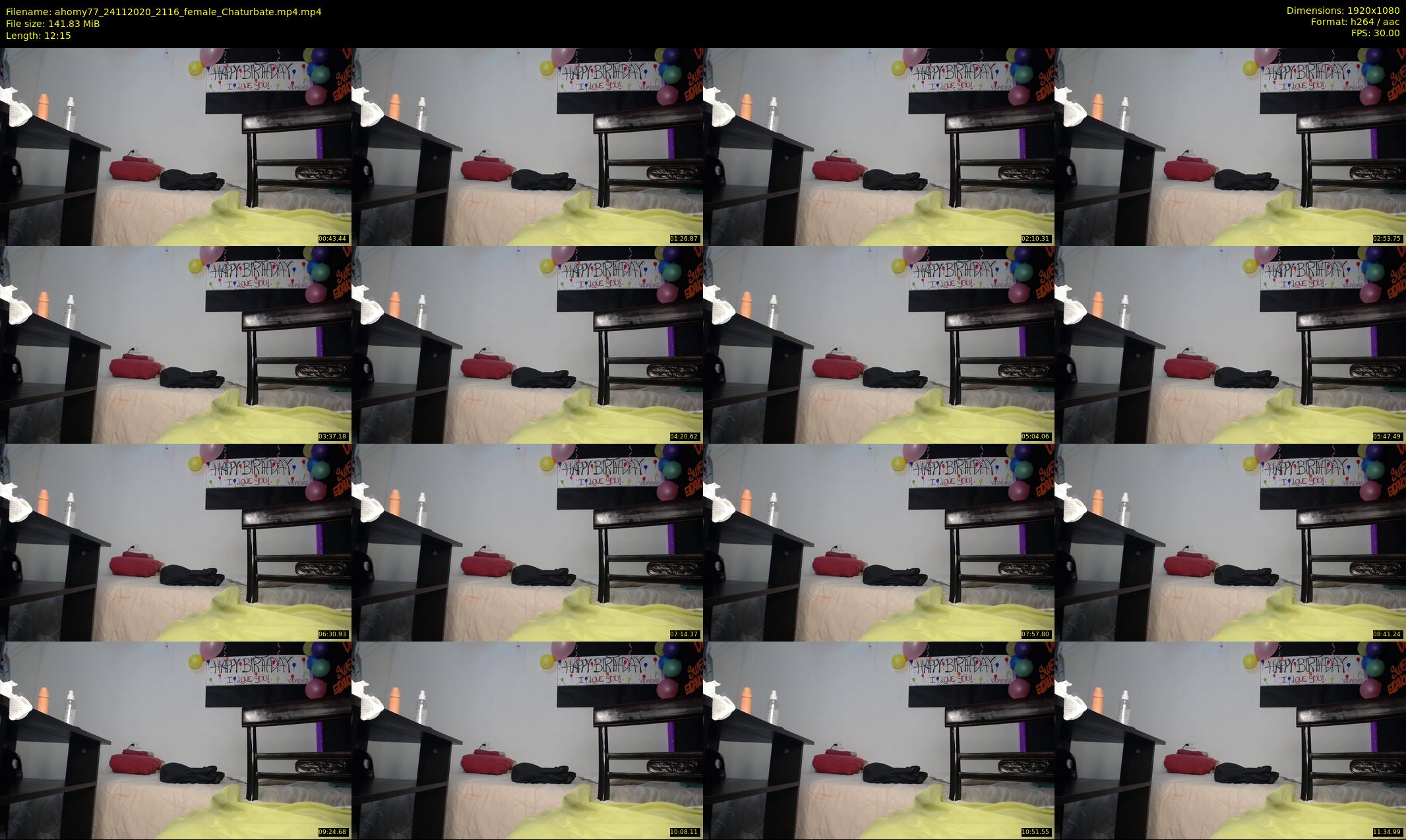 ahomy77 — 13 minute Chaturbate female cam show recording, 1080p, Nov 24, 2020