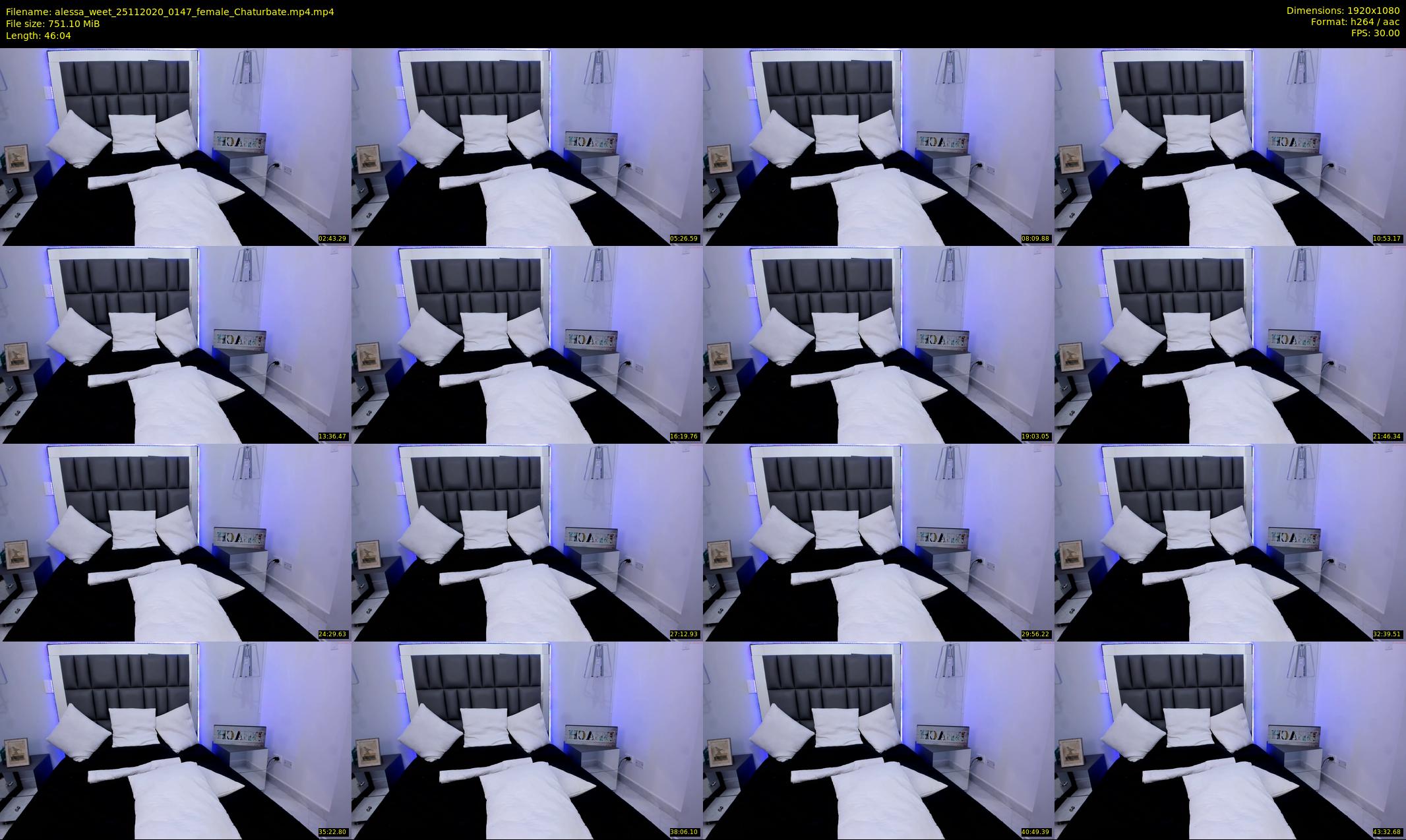alessa_weet — 47 minute Chaturbate female cam show recording, 1080p, Nov 25, 2020