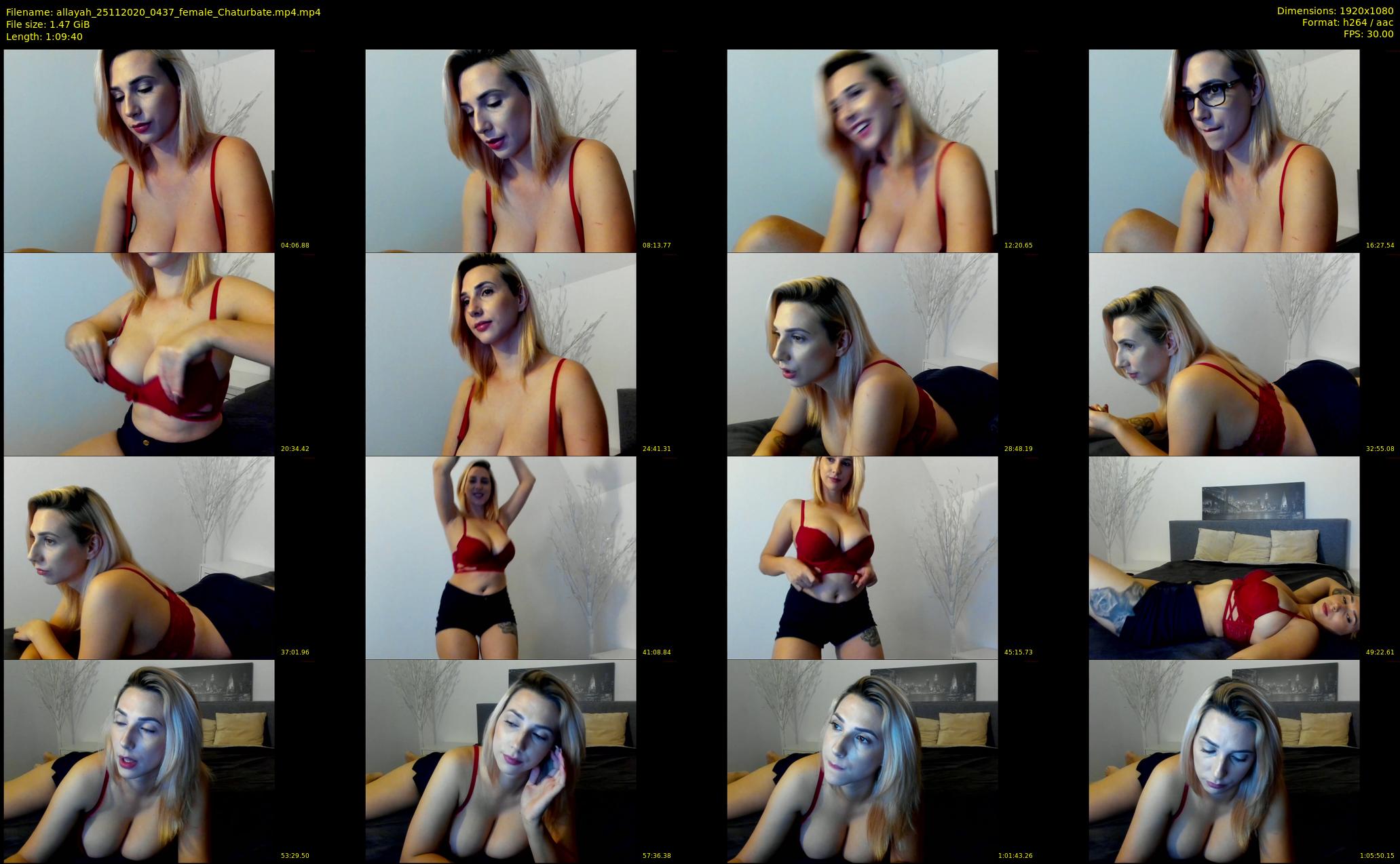 allayah — 70 minute Chaturbate female cam show recording, 1080p, Nov 25, 2020