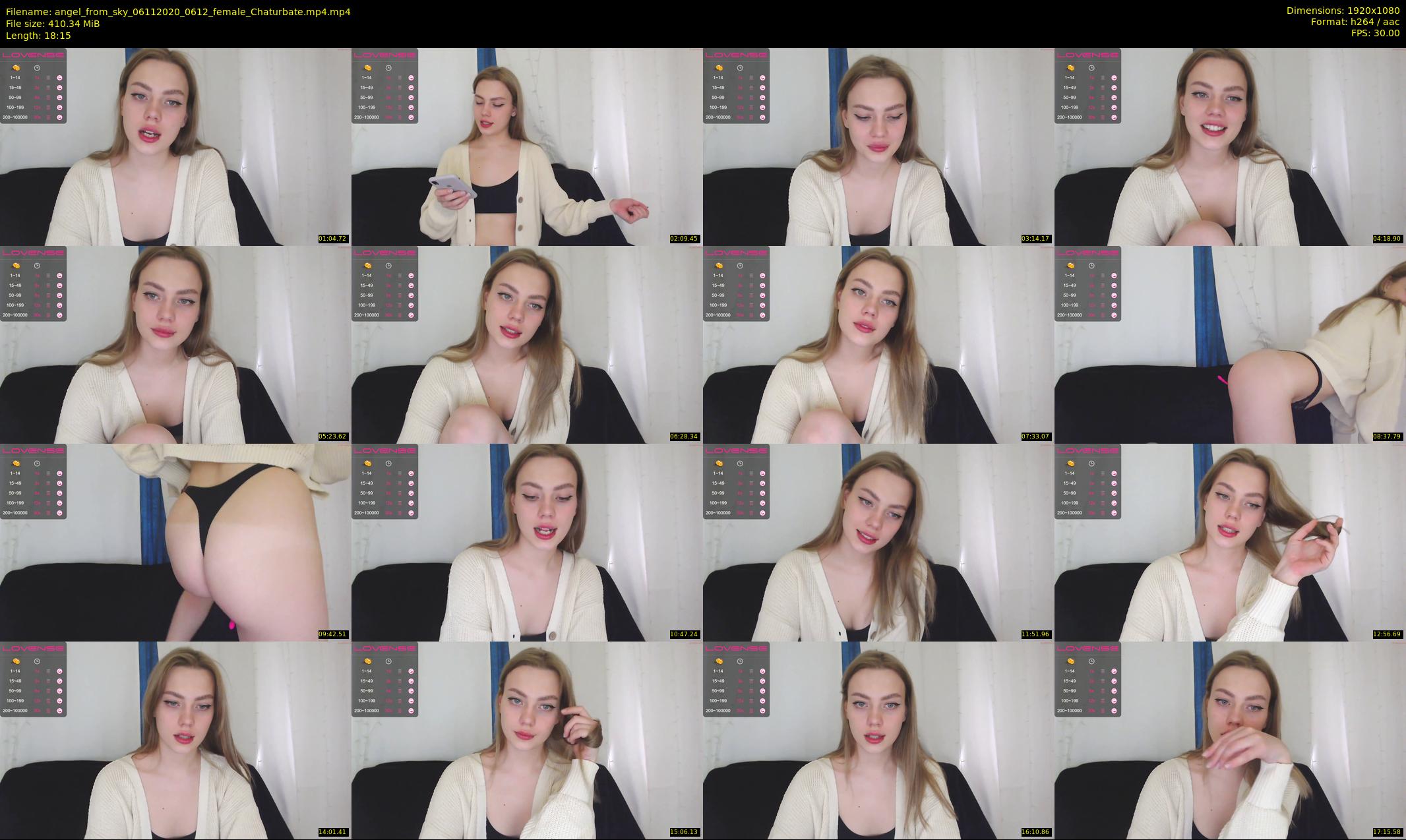 angel_from_sky — 19 minute Chaturbate female cam show recording, 1080p, Nov 6, 2020