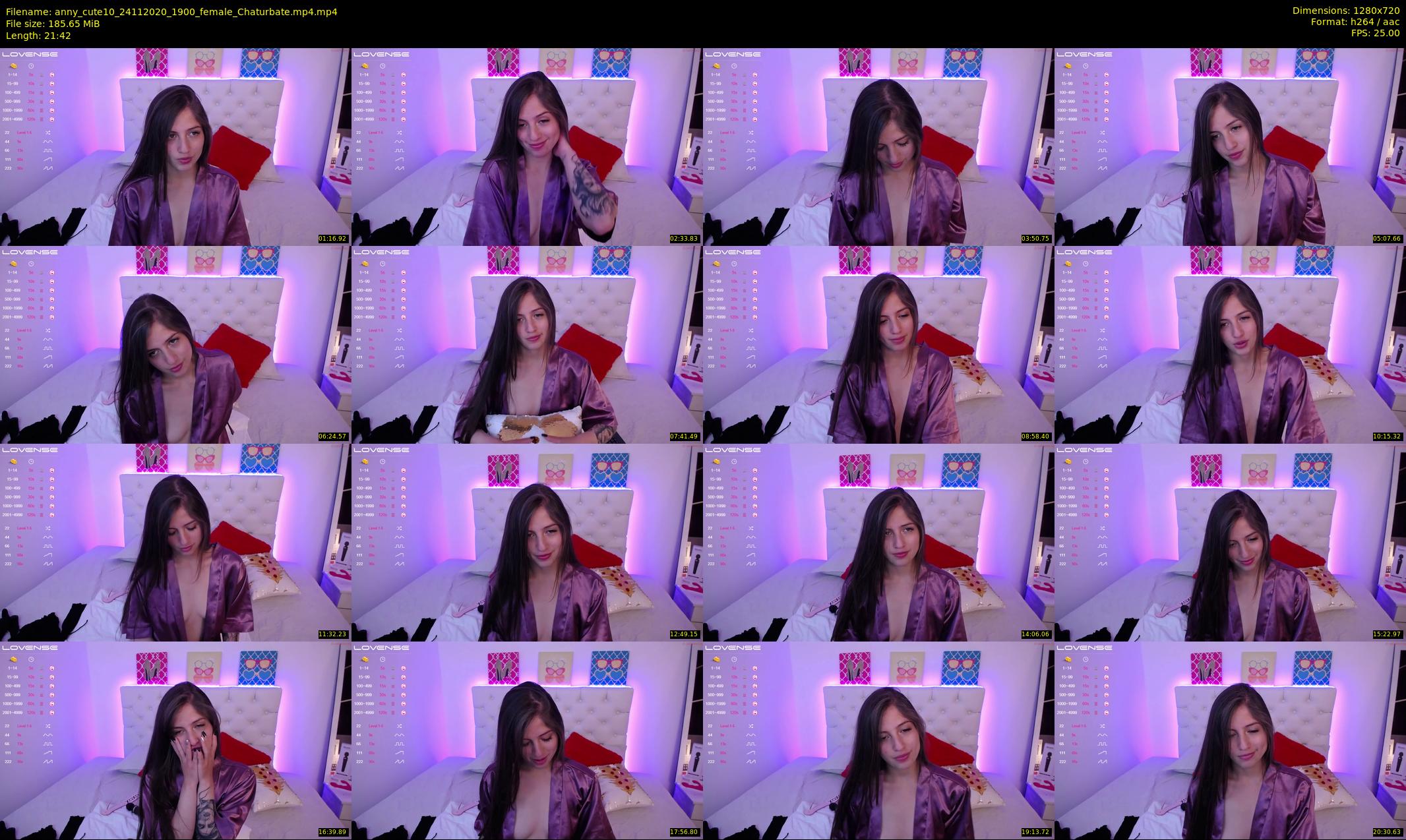 anny_cute10 — 22 minute Chaturbate female cam show recording, 720p, Nov 24, 2020