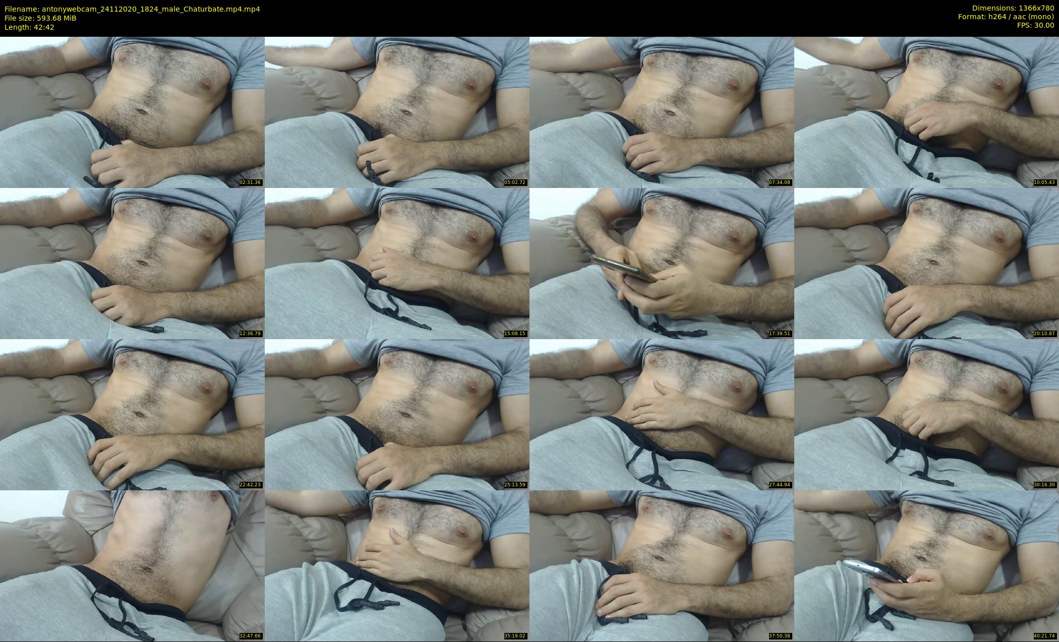 antonywebcam — 43 minute Chaturbate male cam show recording, 720p, Nov 24, 2020
