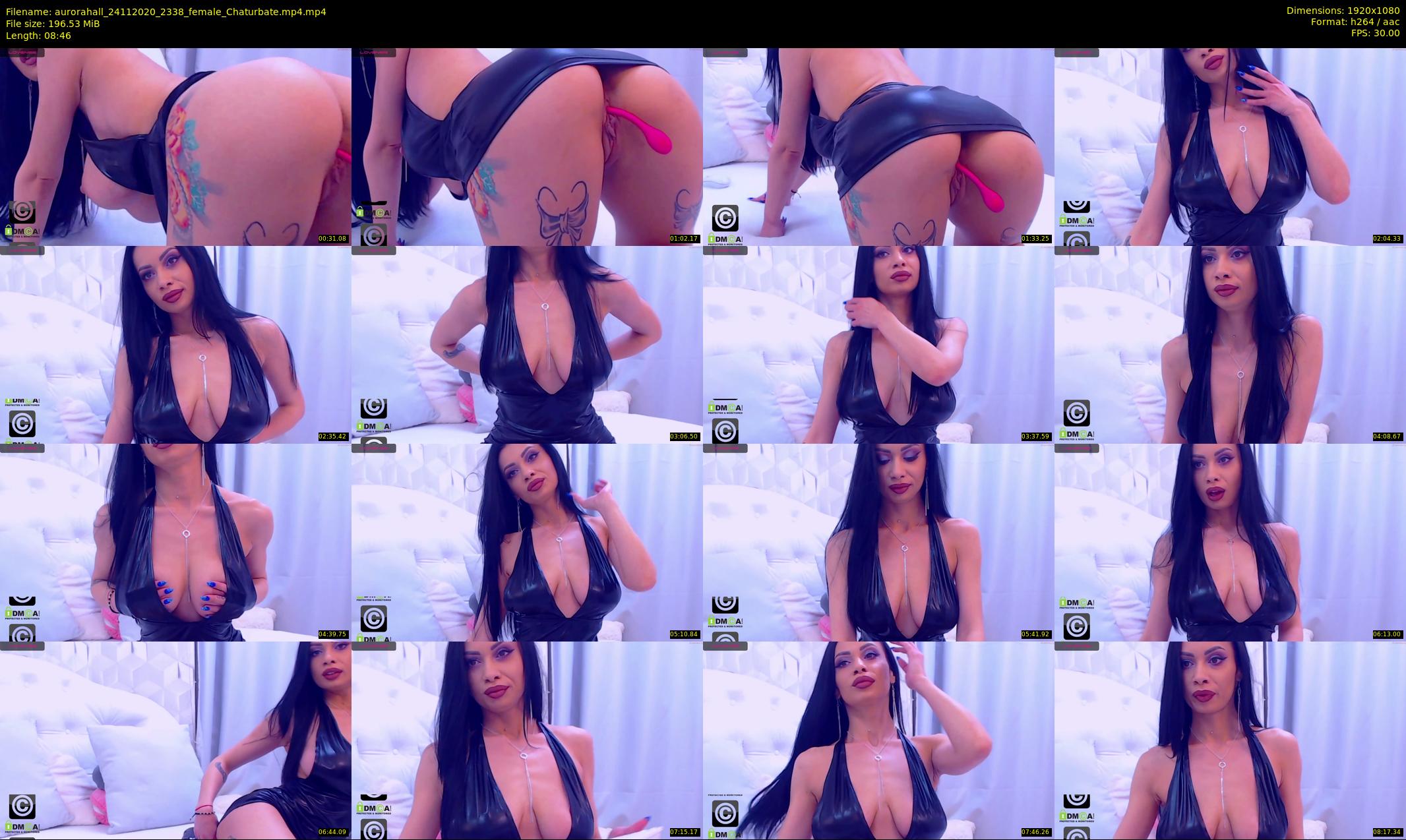 aurorahall — 9 minute Chaturbate female cam show recording, 1080p, Nov 24, 2020
