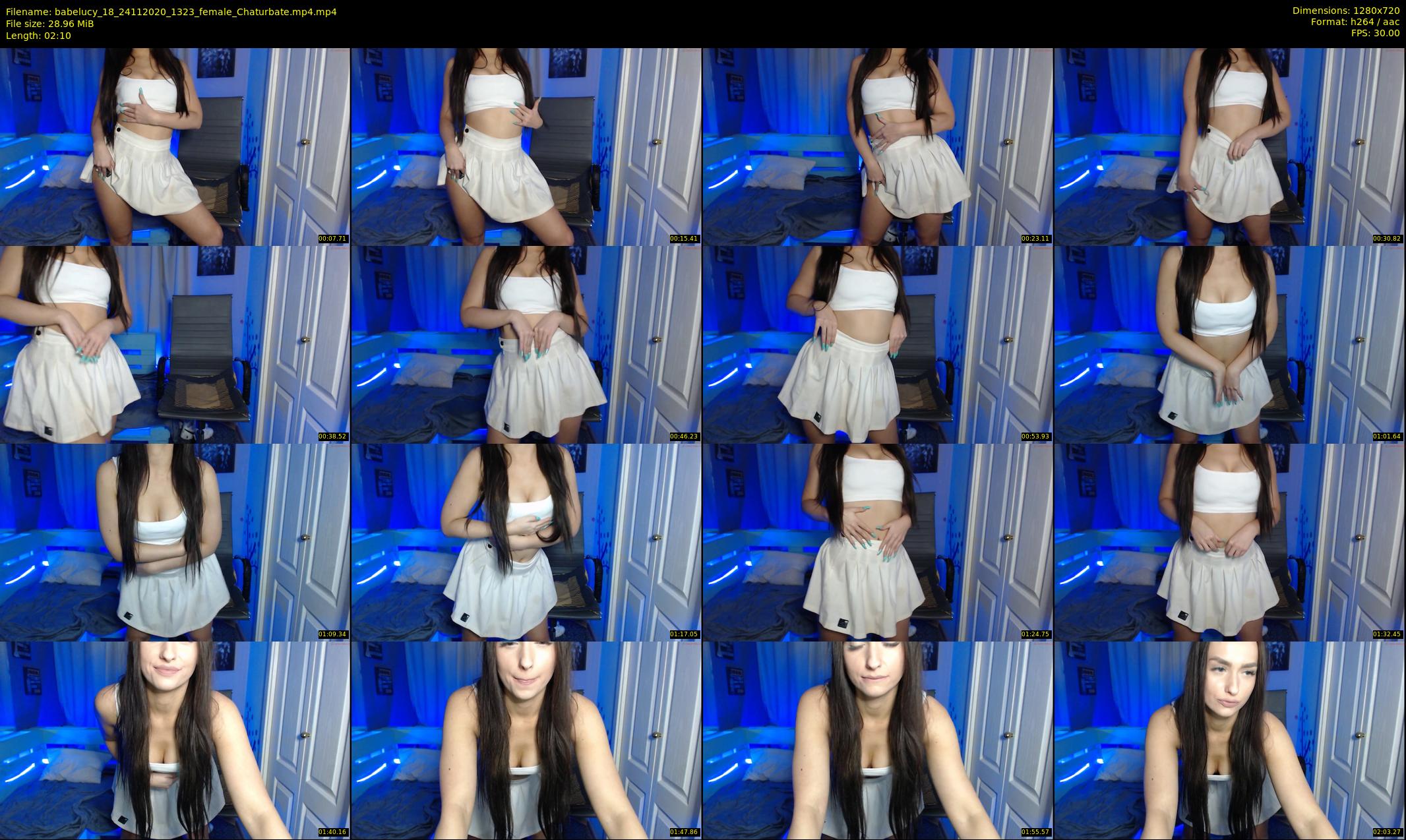babelucy_18 — 3 minute Chaturbate female cam show recording, 720p, Nov 24, 2020