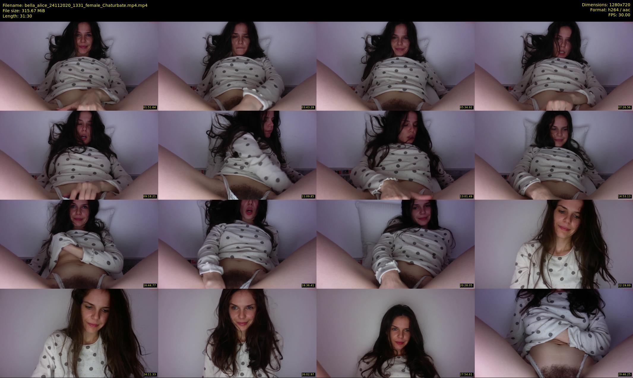 bella_alice — 32 minute Chaturbate female cam show recording, 720p, Nov 24, 2020