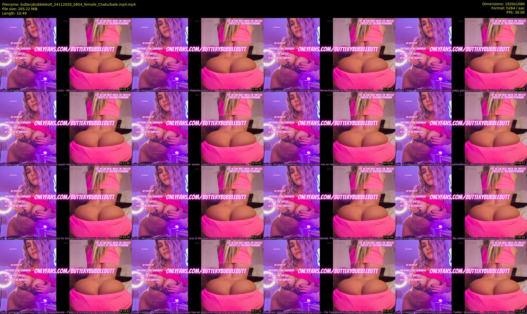 butterybubblebutt — 11 minute Chaturbate couple cam show recording, 1080p, Nov 24, 2020