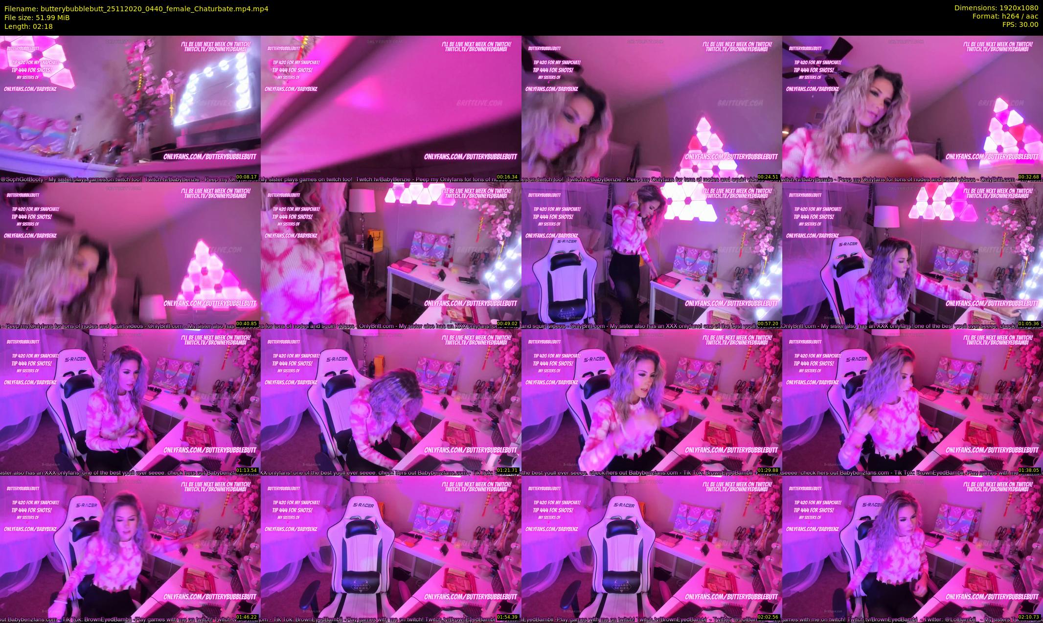 butterybubblebutt — 3 minute Chaturbate couple cam show recording, 1080p, Nov 25, 2020