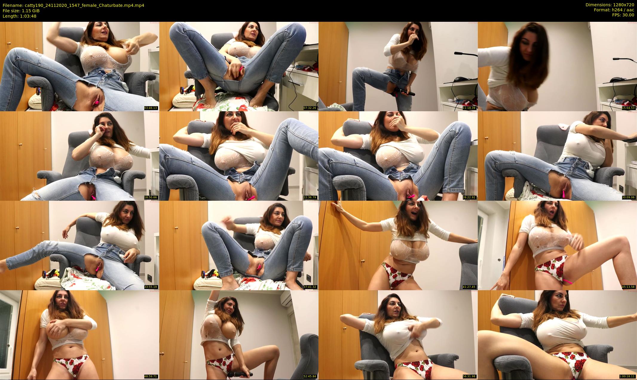 catty190 — 64 minute Chaturbate female cam show recording, 720p, Nov 24, 2020