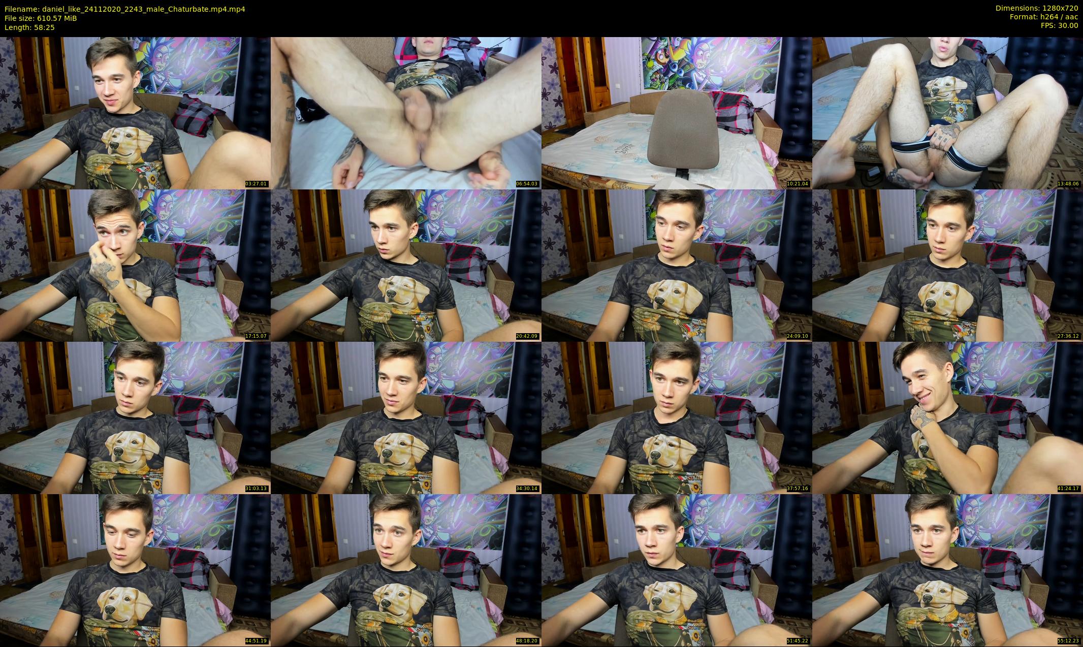 daniel_like — 59 minute Chaturbate male cam show recording, 720p, Nov 24, 2020