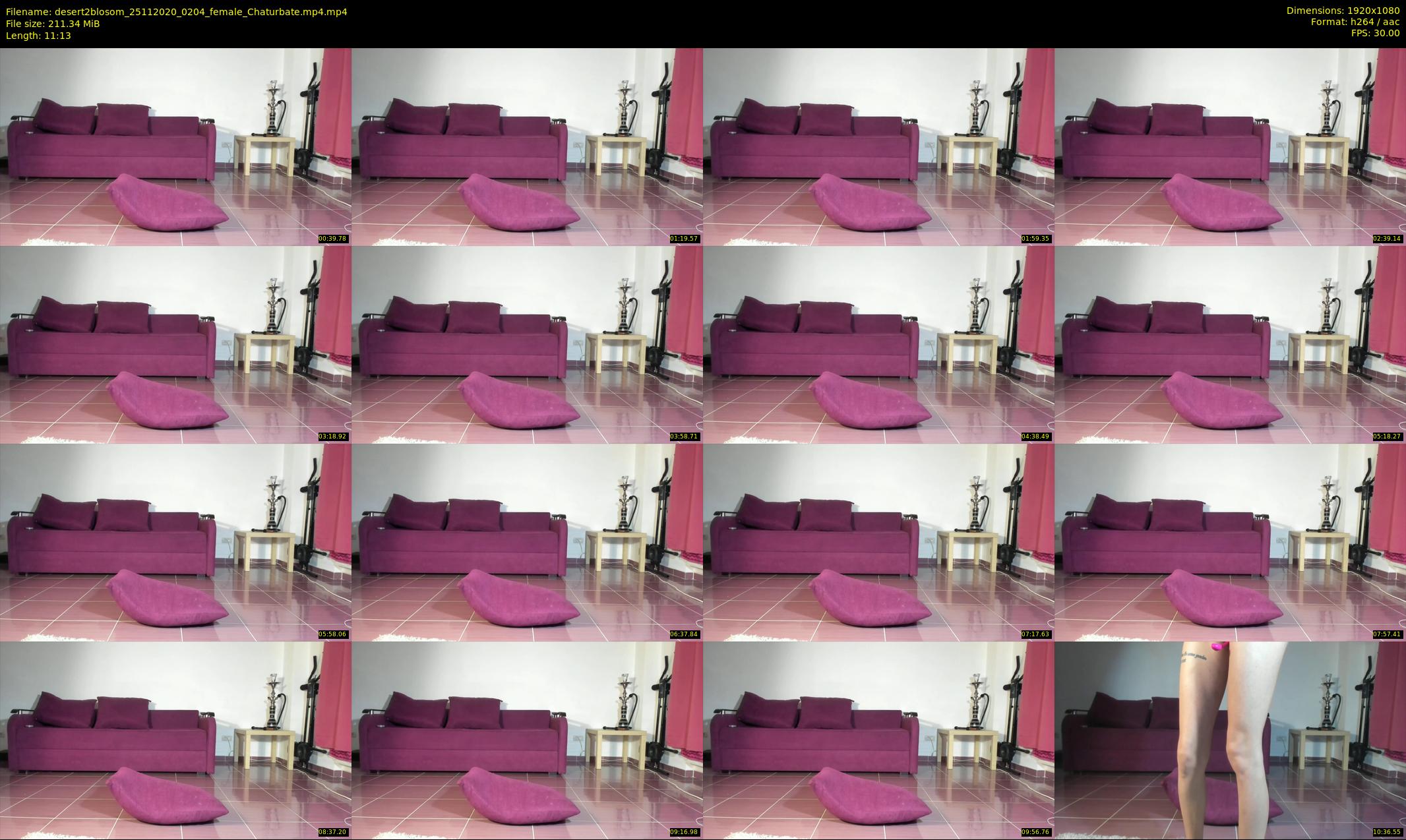 desert2blosom — 12 minute Chaturbate female cam show recording, 1080p, Nov 25, 2020