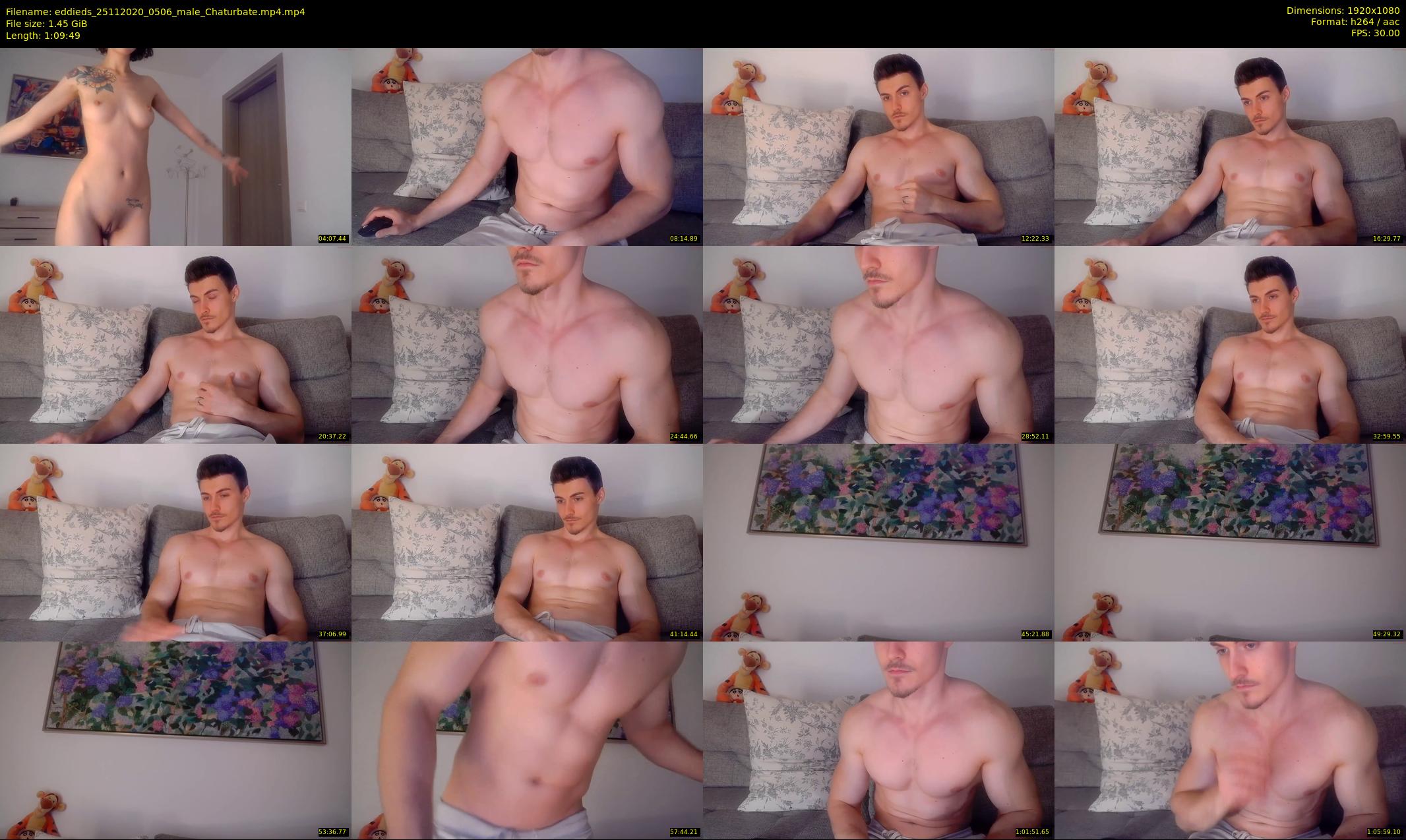 eddieds — 70 minute Chaturbate male cam show recording, 1080p, Nov 25, 2020