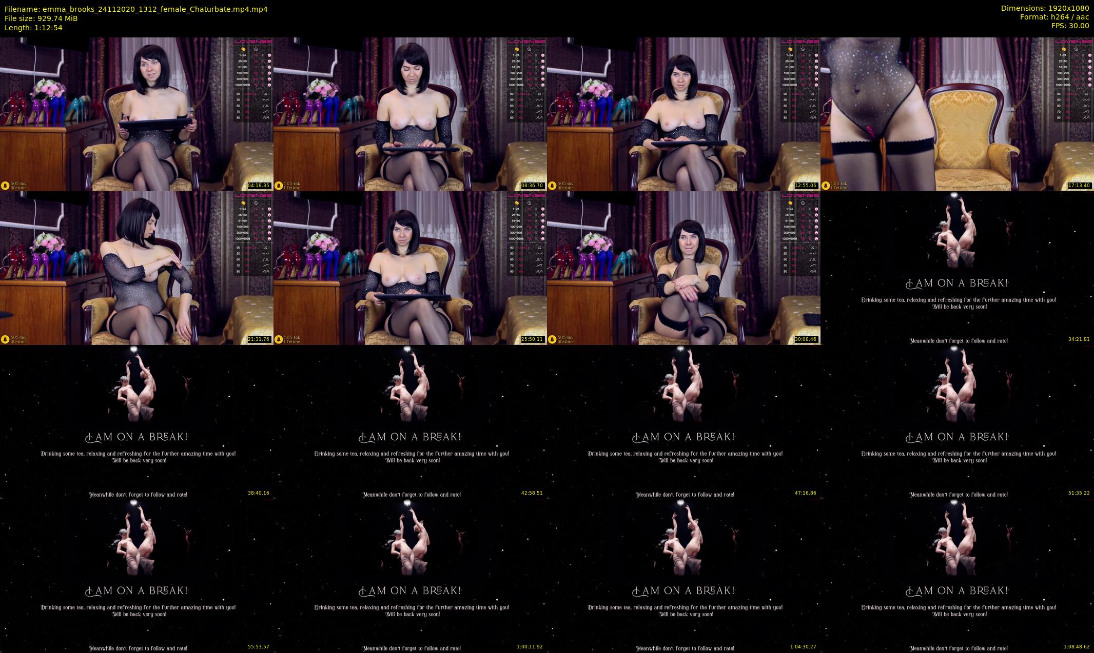 emma_brooks — 73 minute Chaturbate female cam show recording, 1080p, Nov 24, 2020