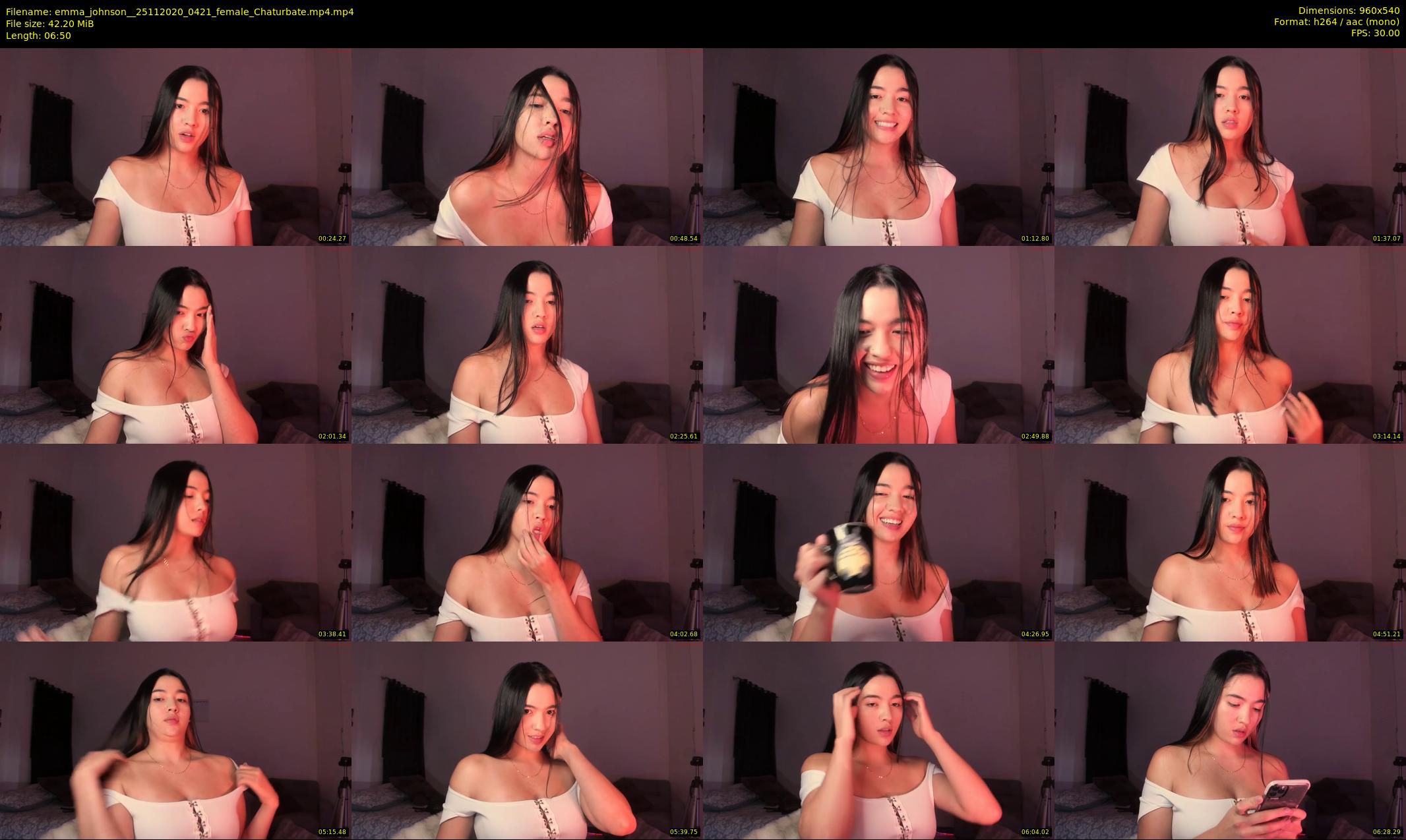 emma_johnson_ — 7 minute Chaturbate female cam show recording, 480p, Nov 25, 2020