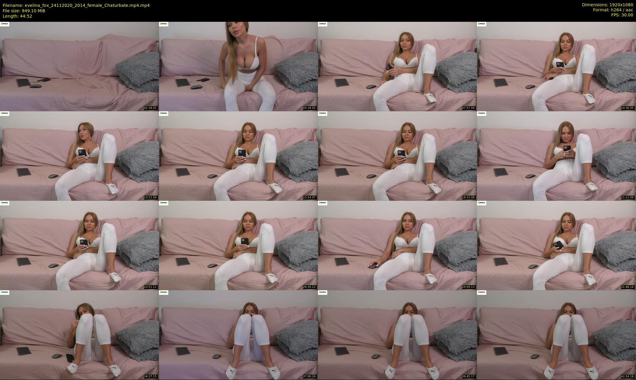 evelina_fox — 45 minute Chaturbate female cam show recording, 1080p, Nov 24, 2020