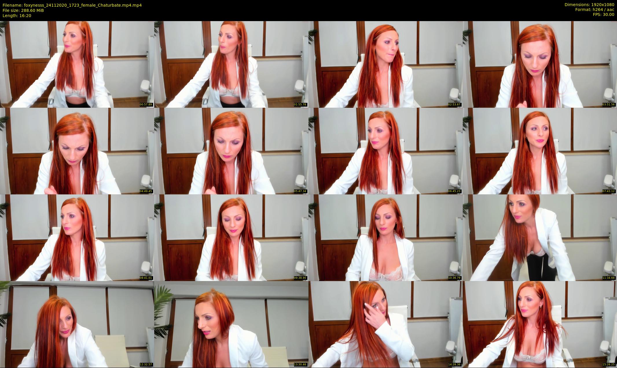 foxynesss — 17 minute Chaturbate female cam show recording, 1080p, Nov 24, 2020