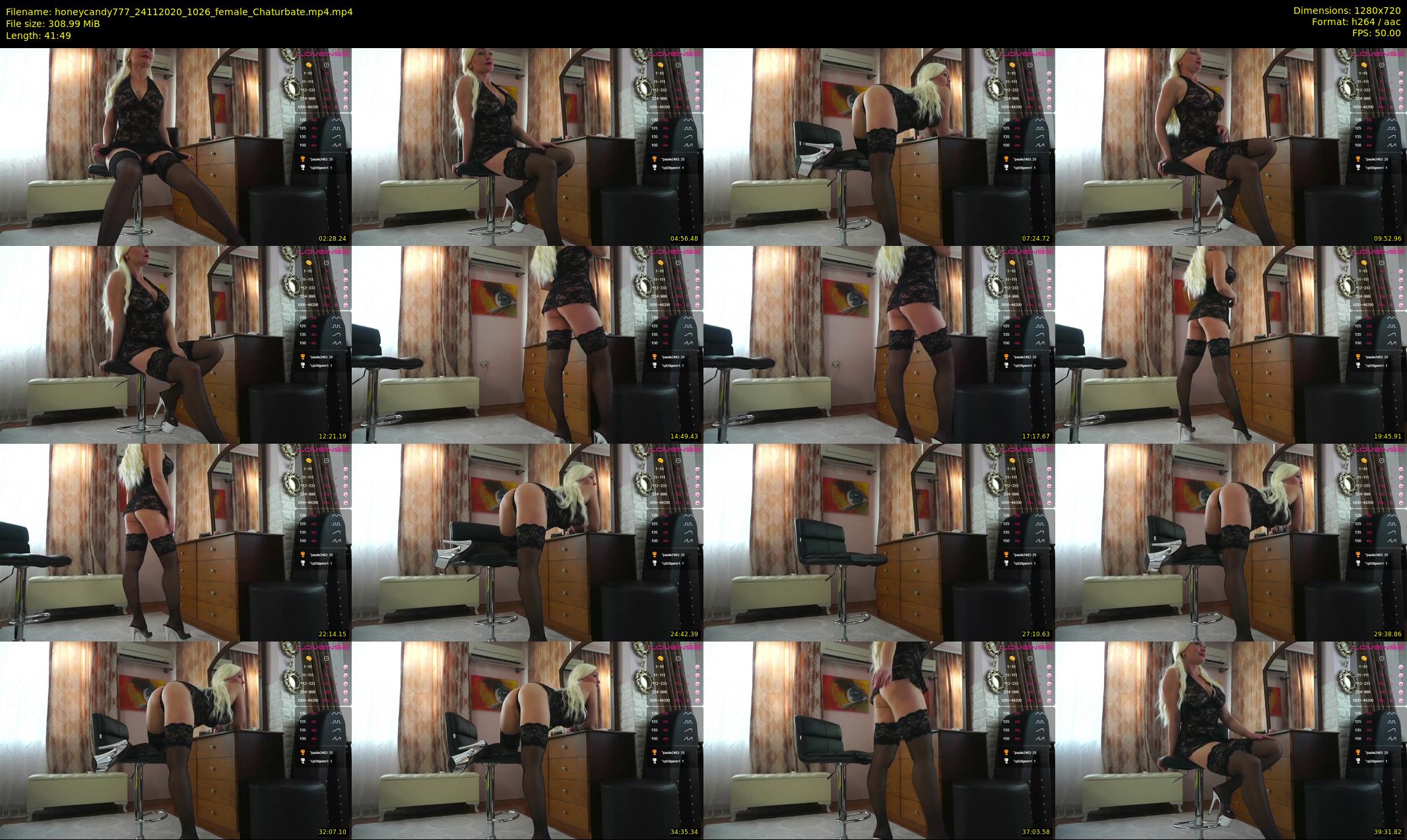 honeycandy777 — 42 minute Chaturbate couple cam show recording, 720p, Nov 24, 2020