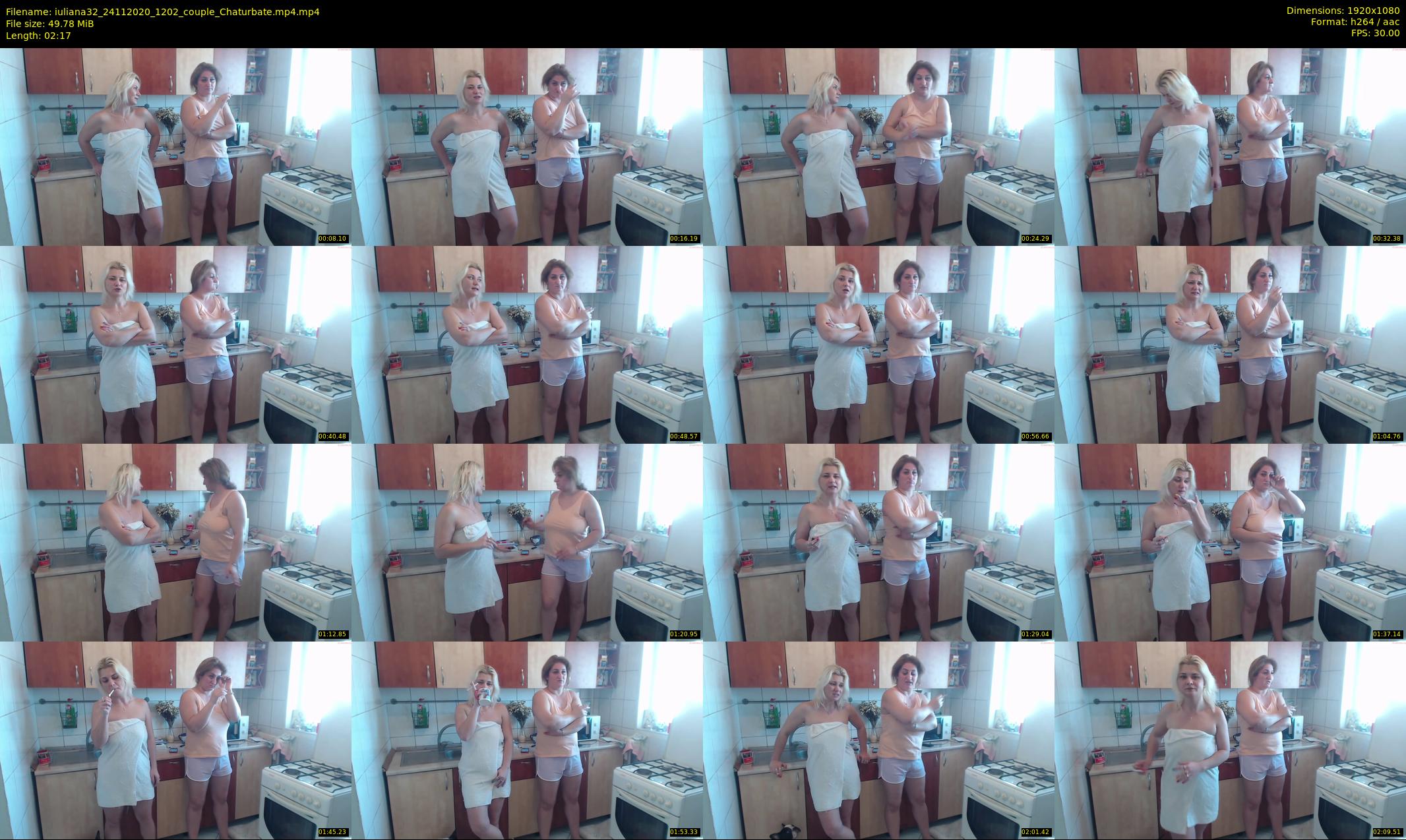 iuliana32 — 3 minute Chaturbate couple cam show recording, 1080p, Nov 24, 2020