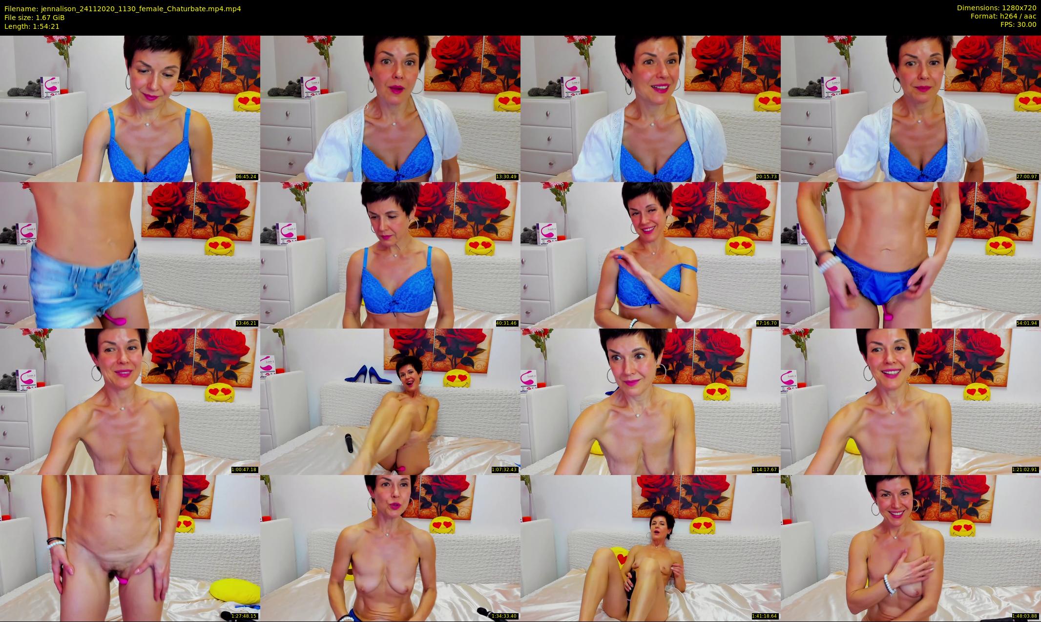 jennalison — 115 minute Chaturbate female cam show recording, 720p, Nov 24, 2020