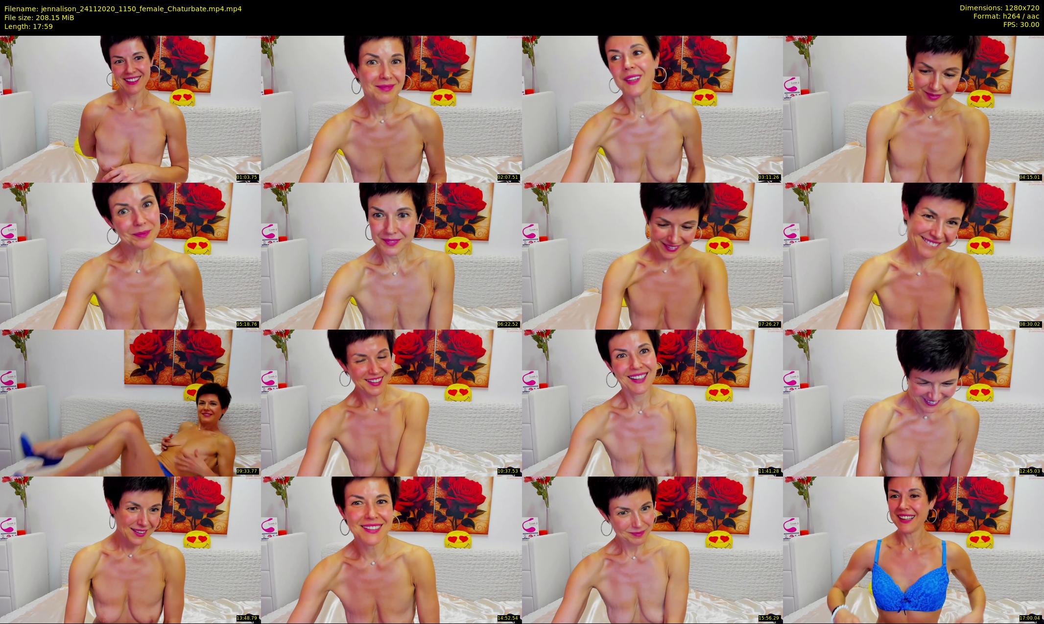 jennalison — 18 minute Chaturbate female cam show recording, 720p, Nov 24, 2020