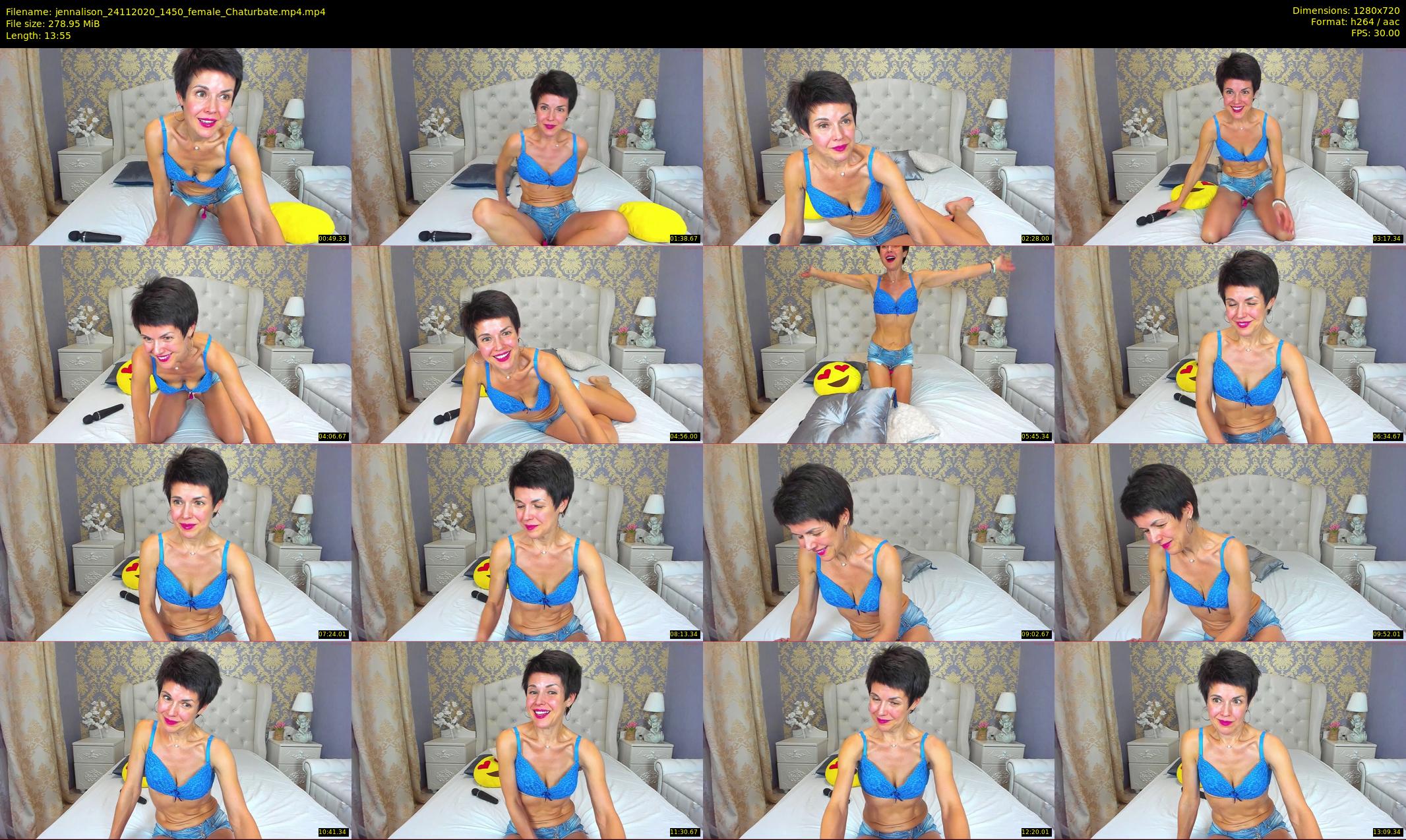 jennalison — 14 minute Chaturbate female cam show recording, 720p, Nov 24, 2020